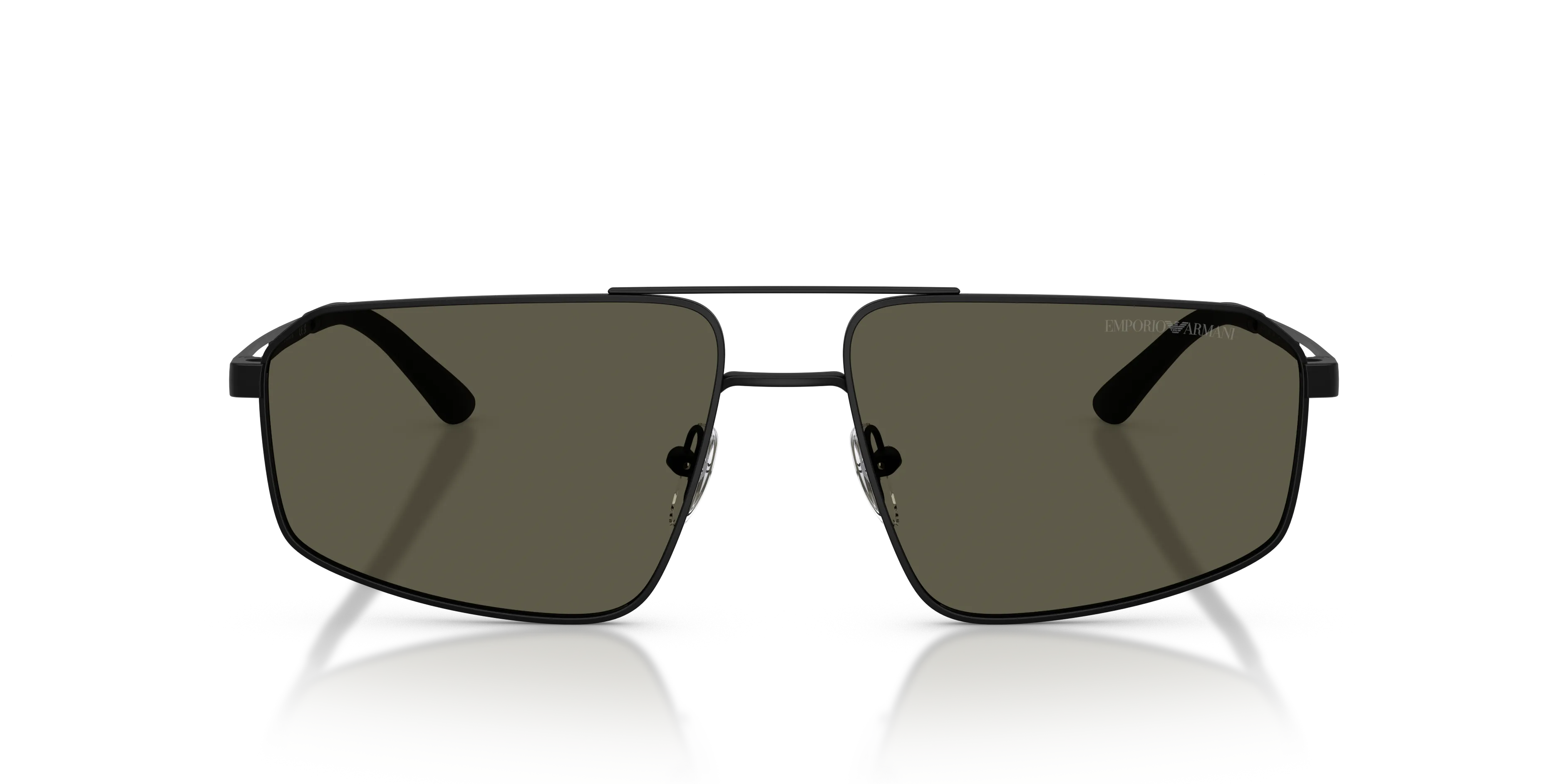 Emporio Armani EA2173 300187 Occhiali da sole Metallo Nero Grigio Pilot Normale - immagine 3