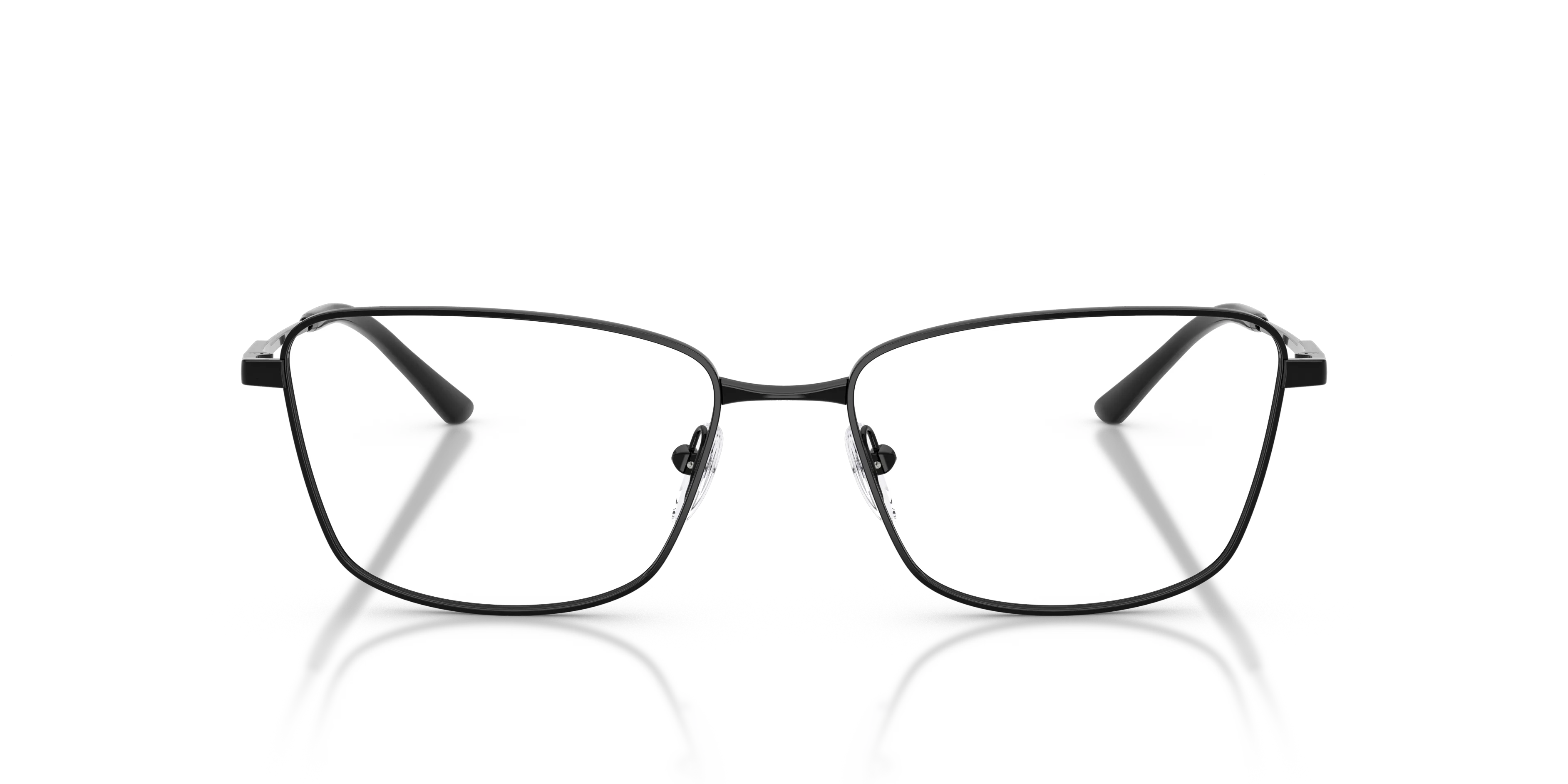 Emporio Armani EA1185B 3014 Montature da vista Metallo Nero Trasparente Geometrica Normale - immagine 3