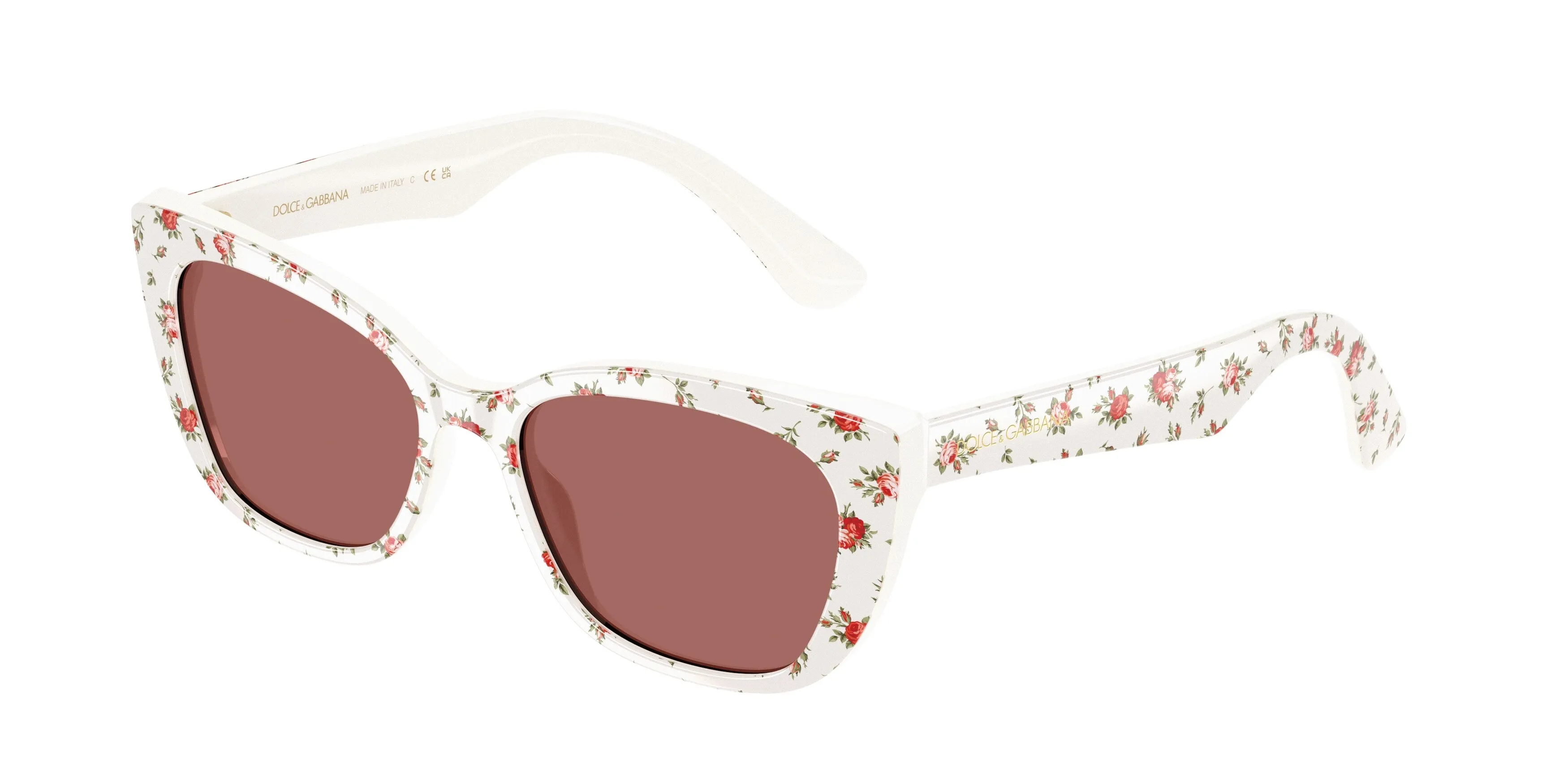Dolce & Gabbana DX4427 348769 Occhiali da sole Acetato Multi-colore Viola Cat Eye Normale - immagine 1