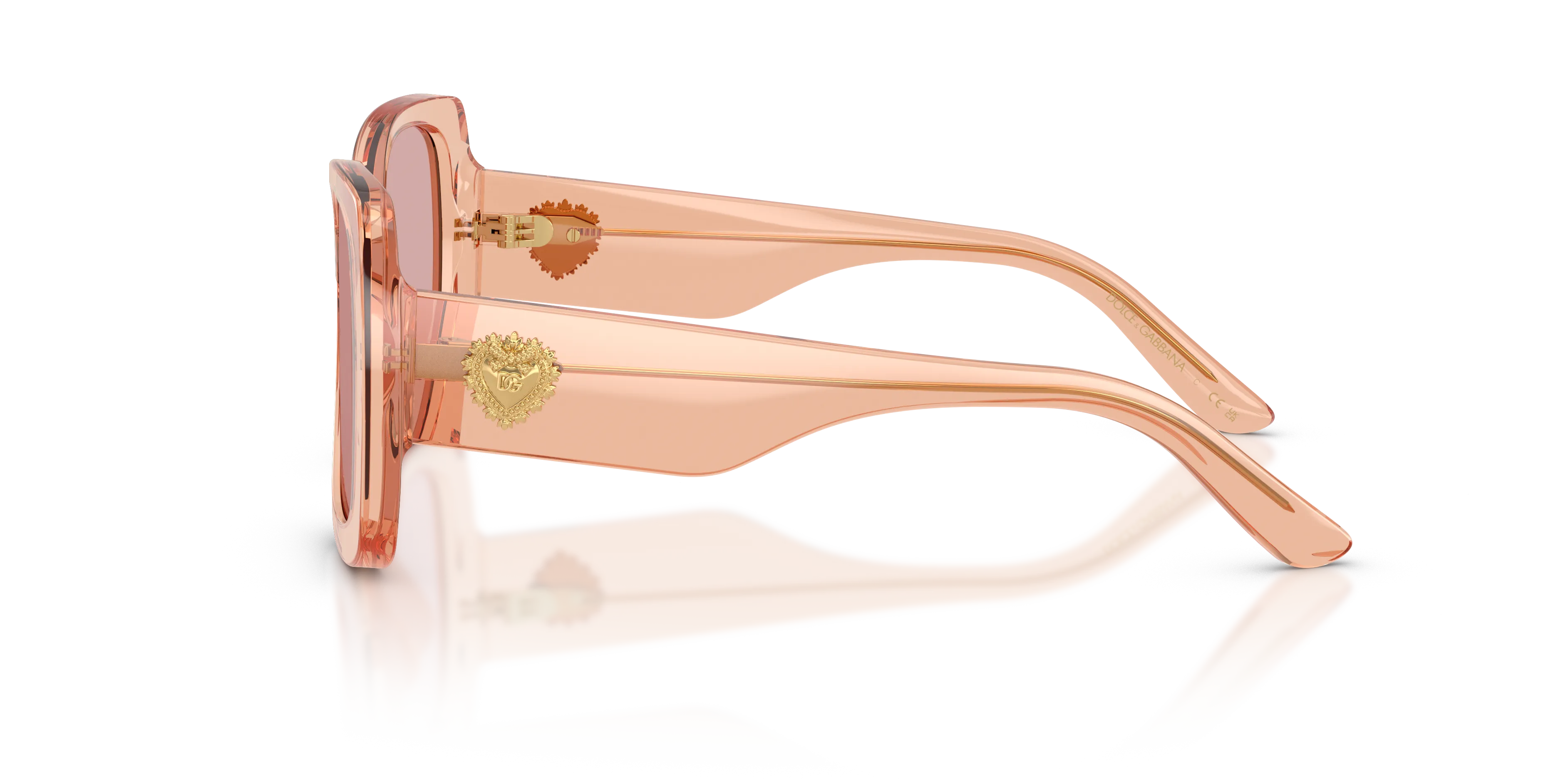 Dolce & Gabbana DX4012 322684 Occhiali da sole Acetato Rosa Viola Farfalla Normale - immagine 4