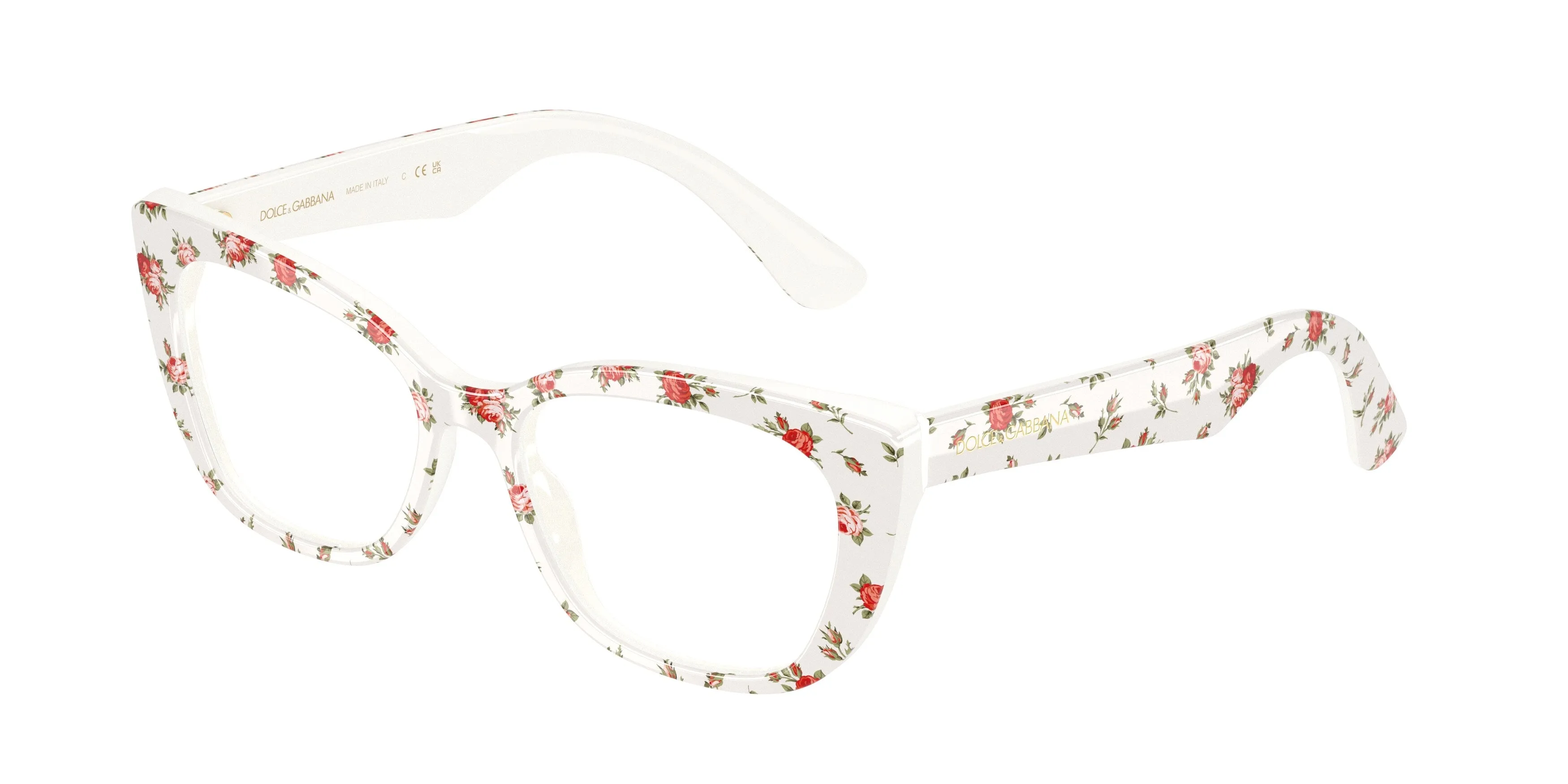 Dolce & Gabbana DX3357 3487 Montature da vista Acetato Multi-colore Trasparente Cat Eye Normale - immagine 1