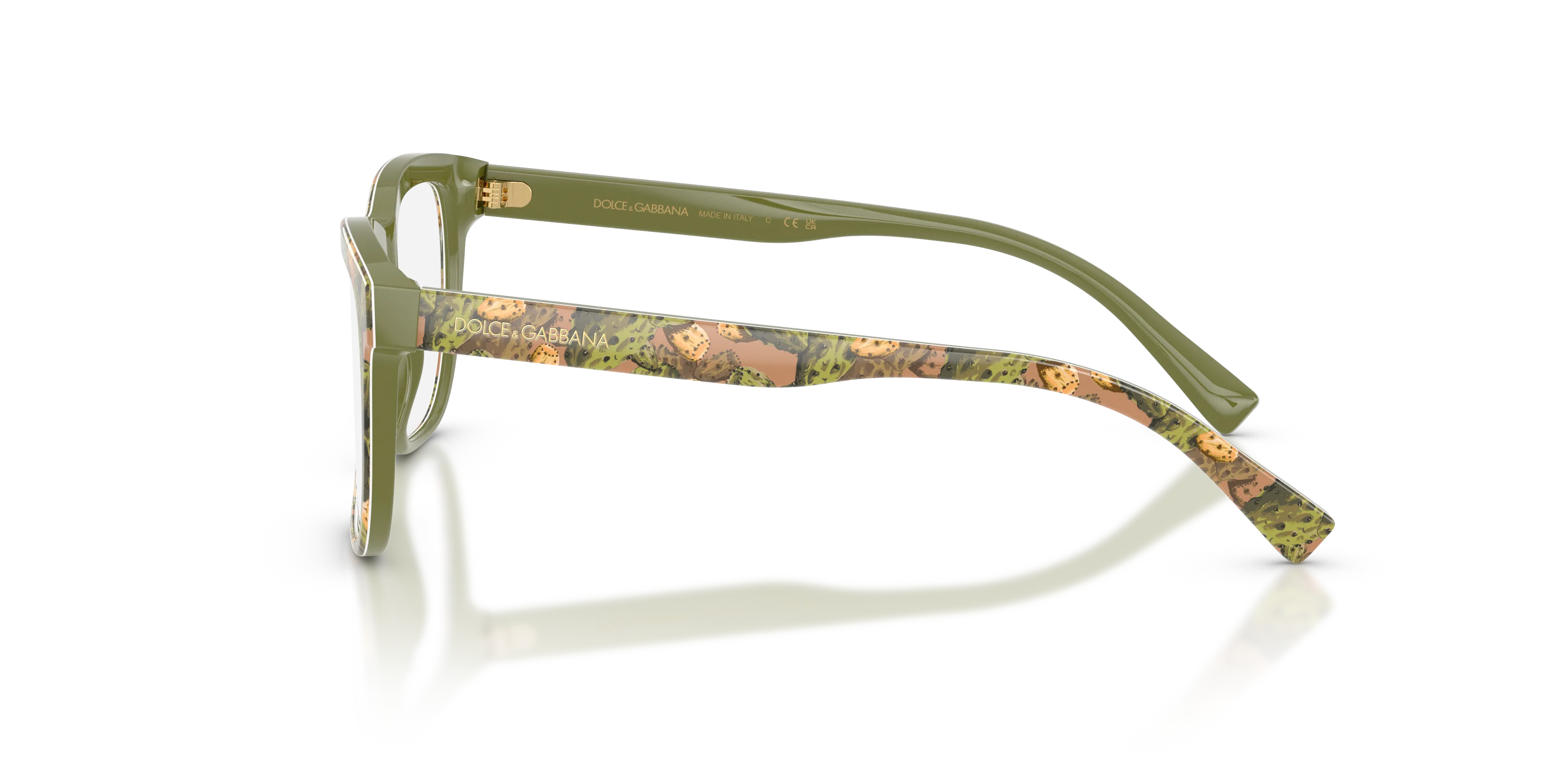 Dolce & Gabbana DX3356 3488 Montature da vista Acetato Multi-colore Trasparente Squadrata Normale - immagine 4