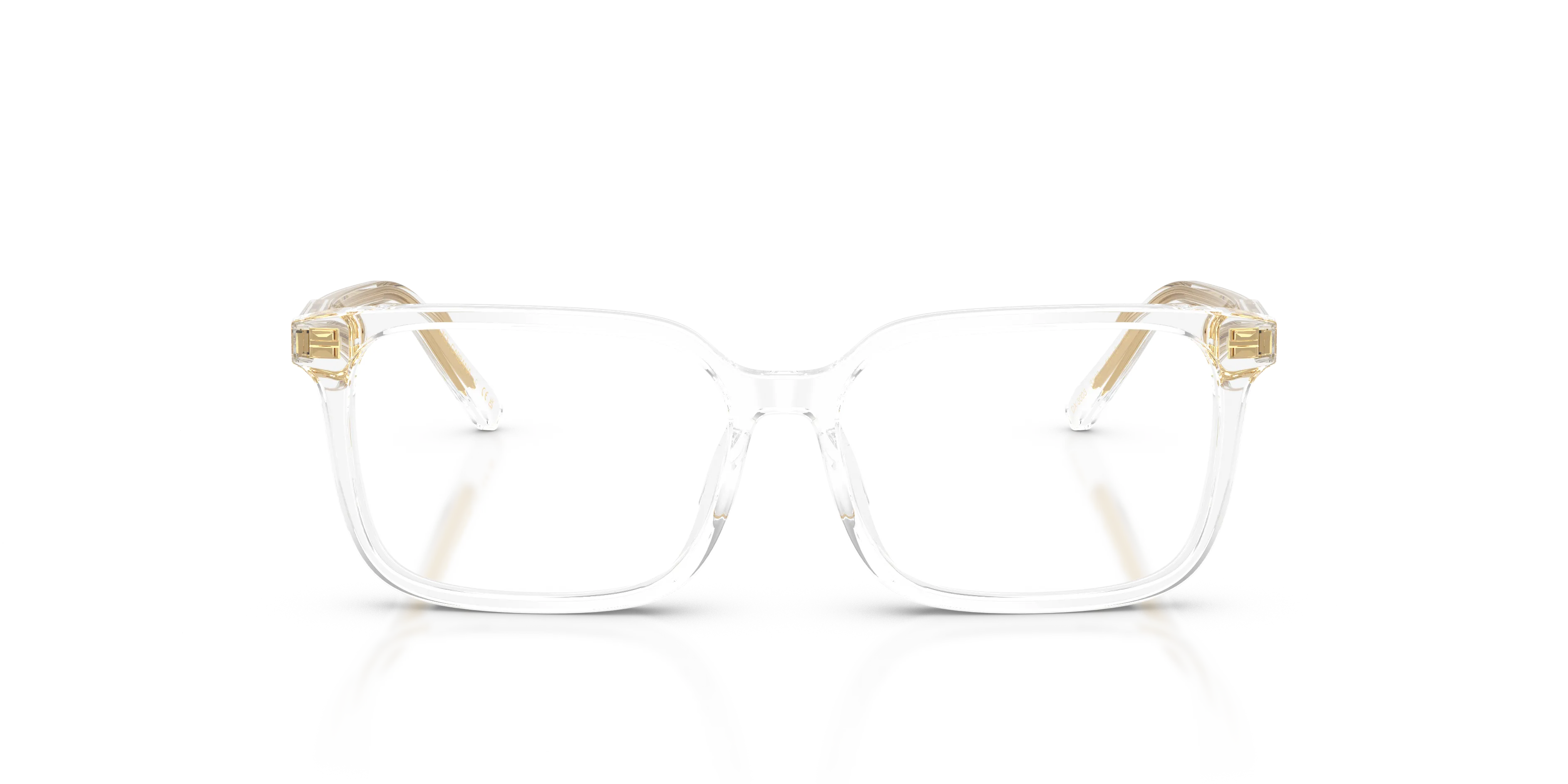 Dolce & Gabbana DX3003 3133 Montature da vista Acetato Trasparente Trasparente Squadrata Normale - immagine 3