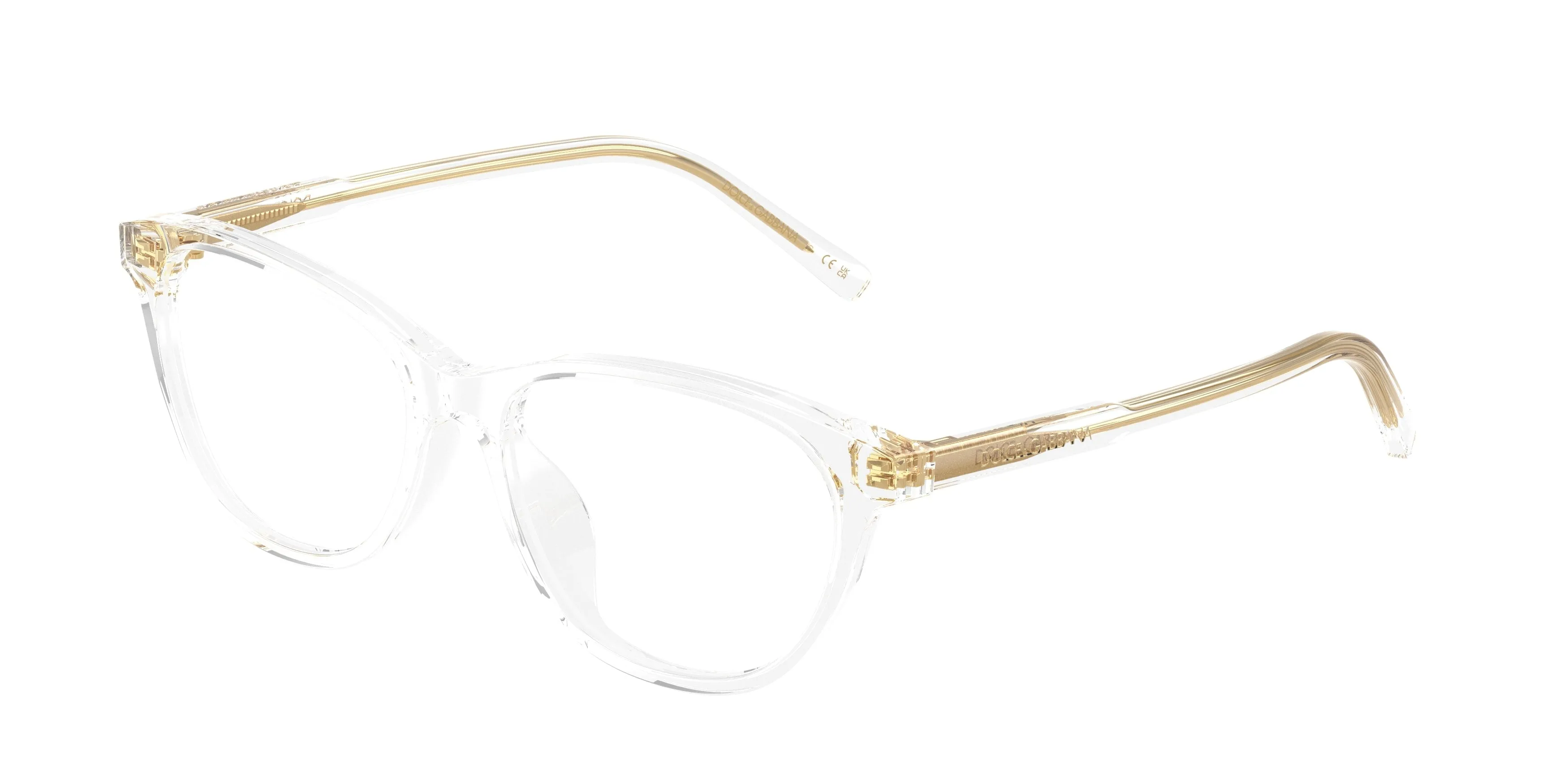 Dolce & Gabbana DX3002 3133 Montature da vista Acetato Trasparente Trasparente Cat Eye Normale - immagine 1