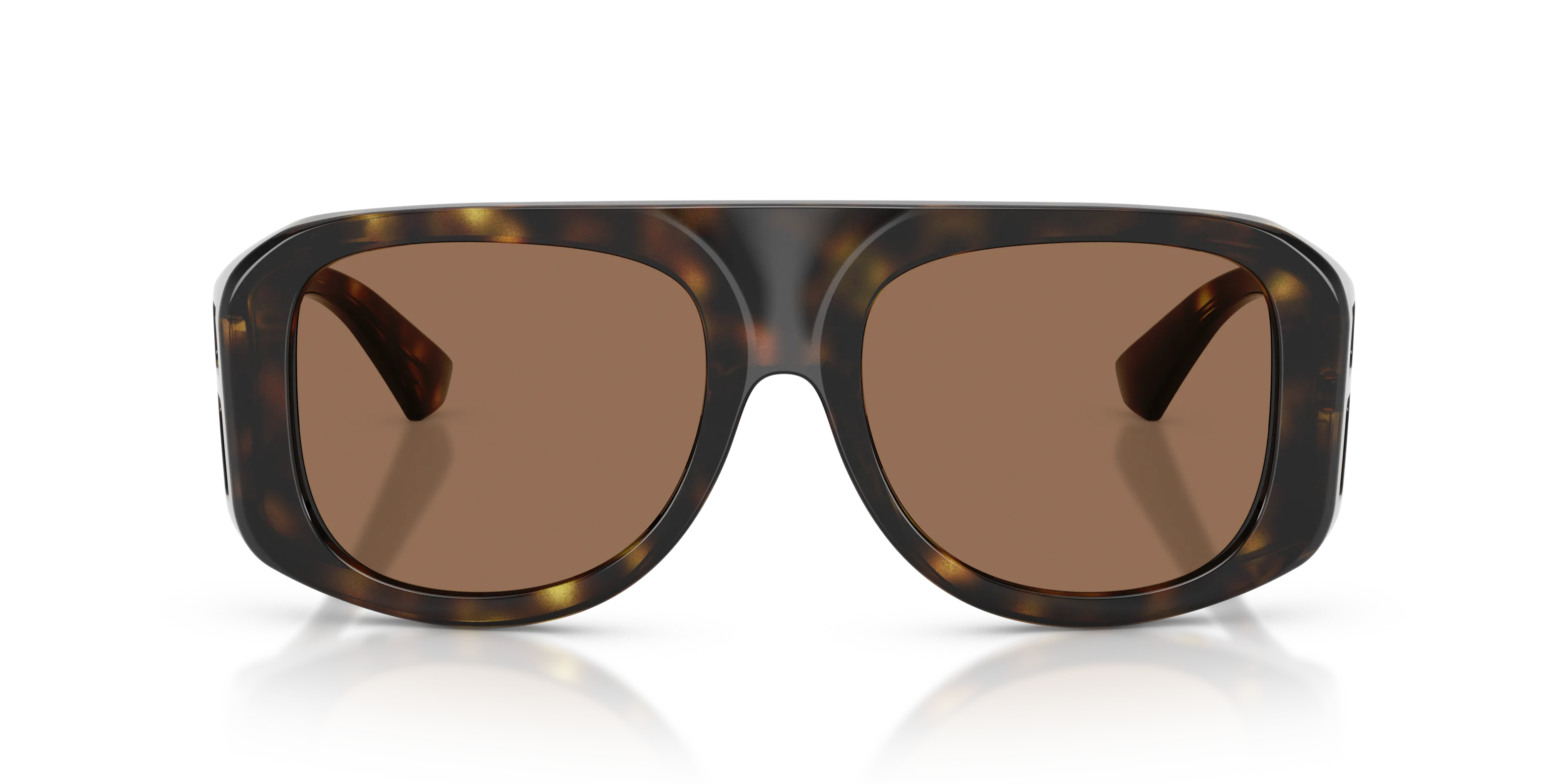Dolce & Gabbana DG6208 502/73 Occhiali da sole Iniettato Tartaruga Marrone Pilot Normale - immagine 3