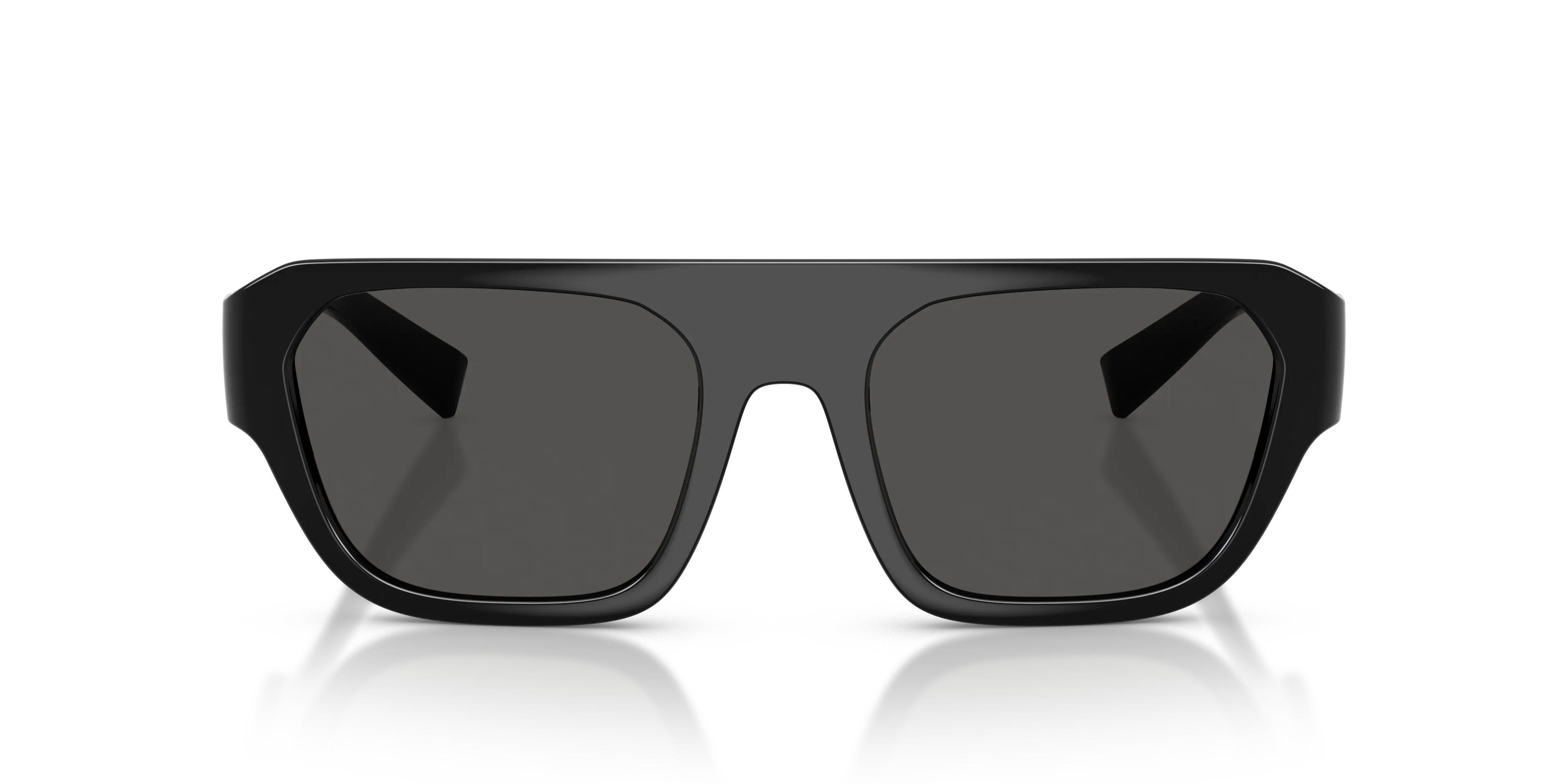 Dolce & Gabbana DG6206 501/87 Occhiali da sole Iniettato Nero Grigio Squadrata Normale - immagine 3