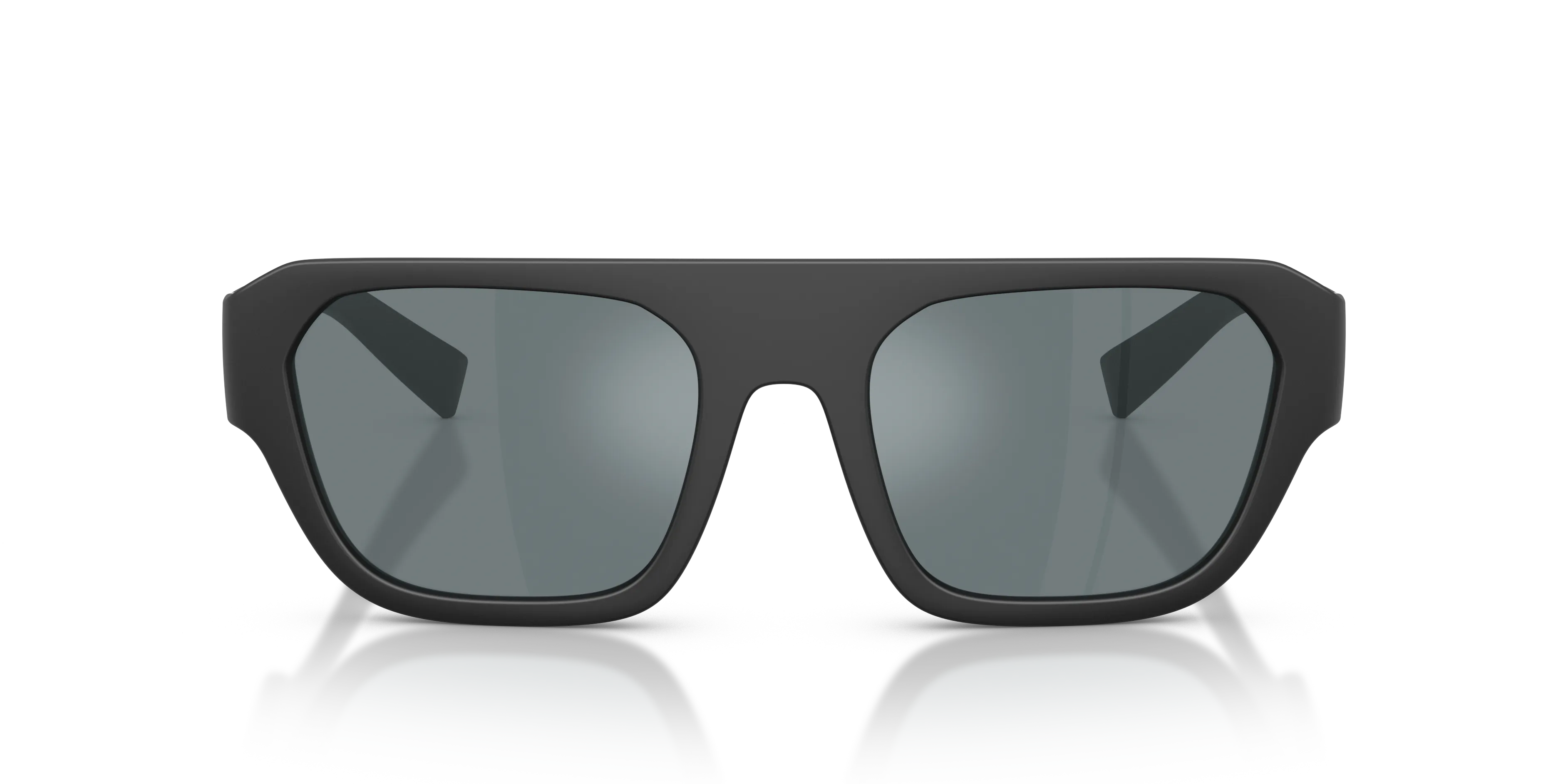 Dolce & Gabbana DG6206 25256G Occhiali da sole Iniettato Nero Grigio Squadrata Specchiate - immagine 3