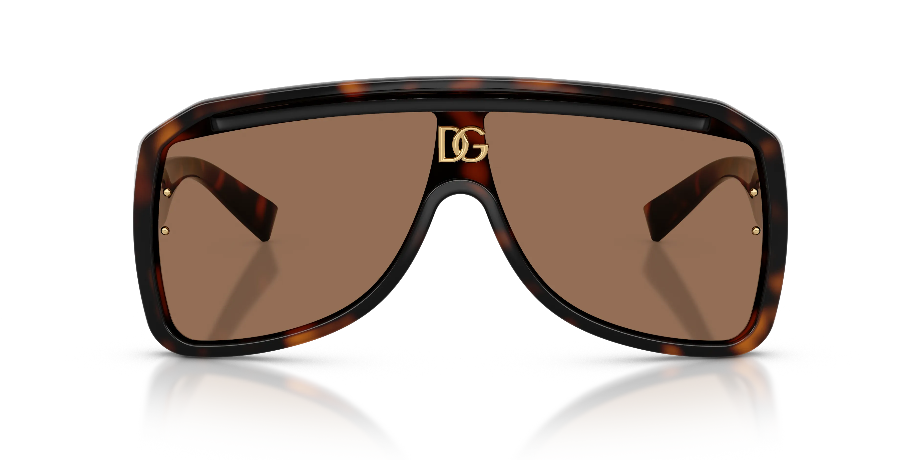 Dolce & Gabbana DG6205 502/73 Occhiali da sole Iniettato Tartaruga Marrone Pilot Normale - immagine 3