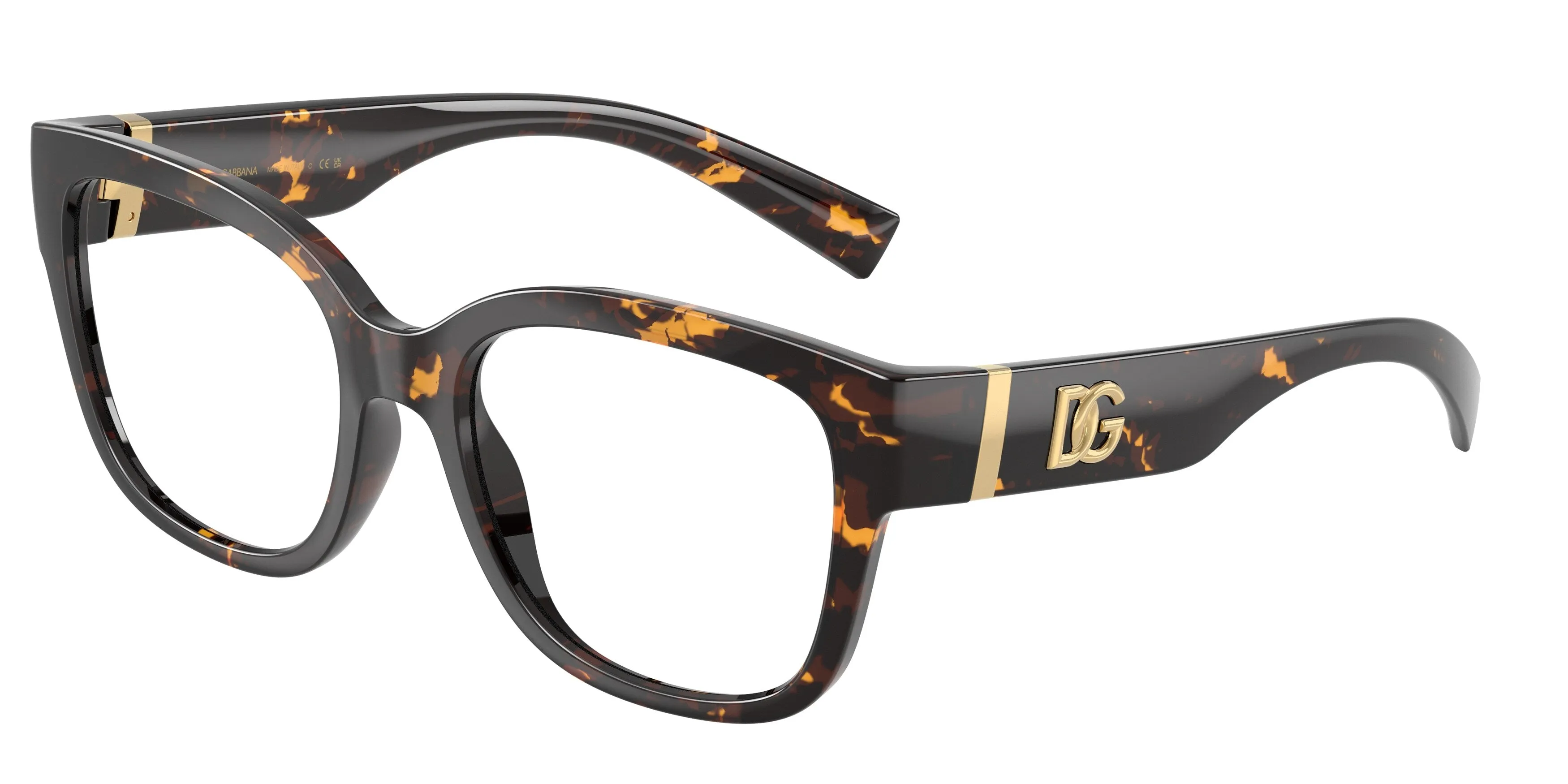 Dolce & Gabbana DG5115 512 Montature da vista Iniettato Tartaruga Trasparente Farfalla Normale - immagine 1