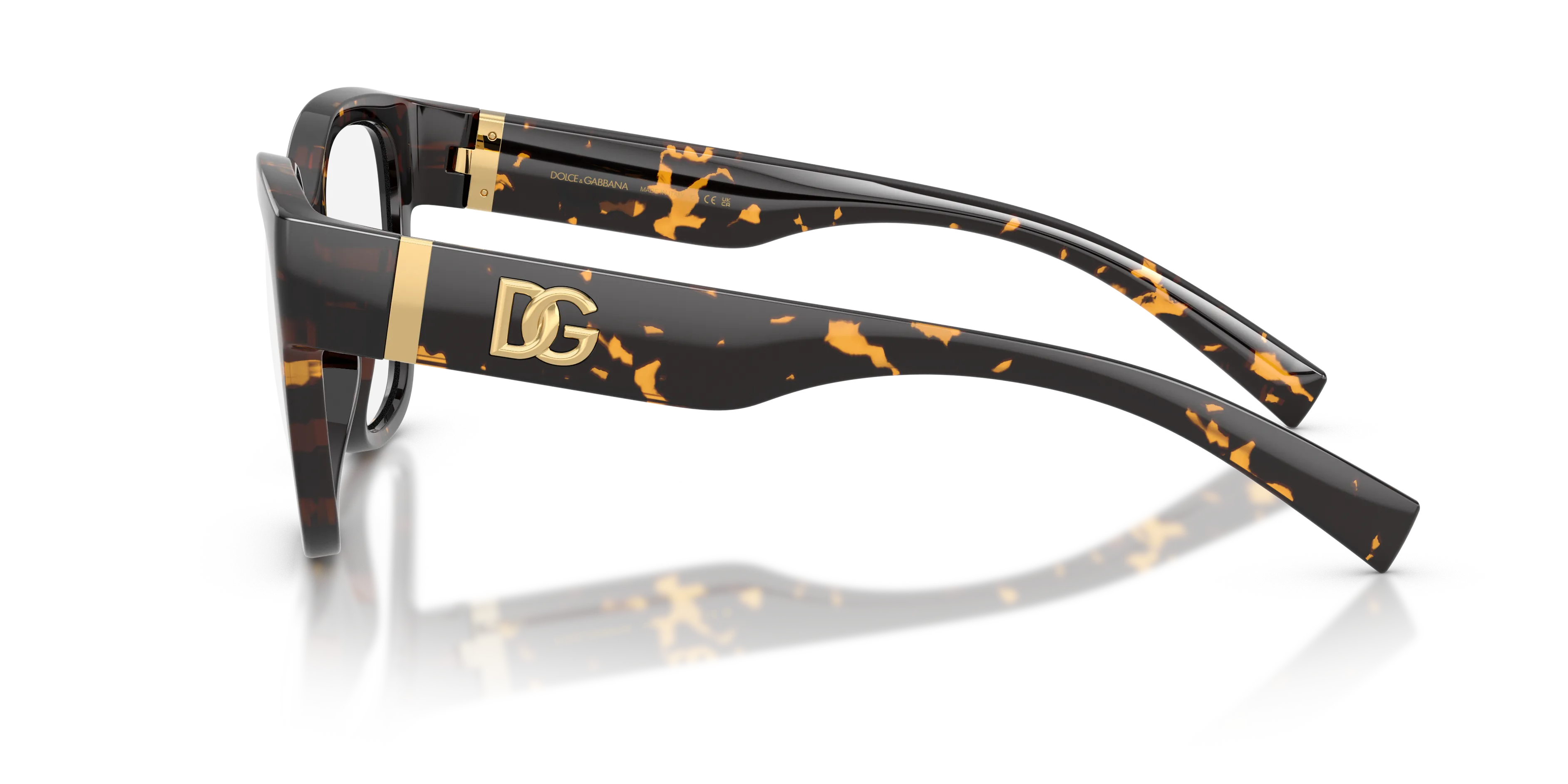 Dolce & Gabbana DG5115 512 Montature da vista Iniettato Tartaruga Trasparente Farfalla Normale - immagine 4