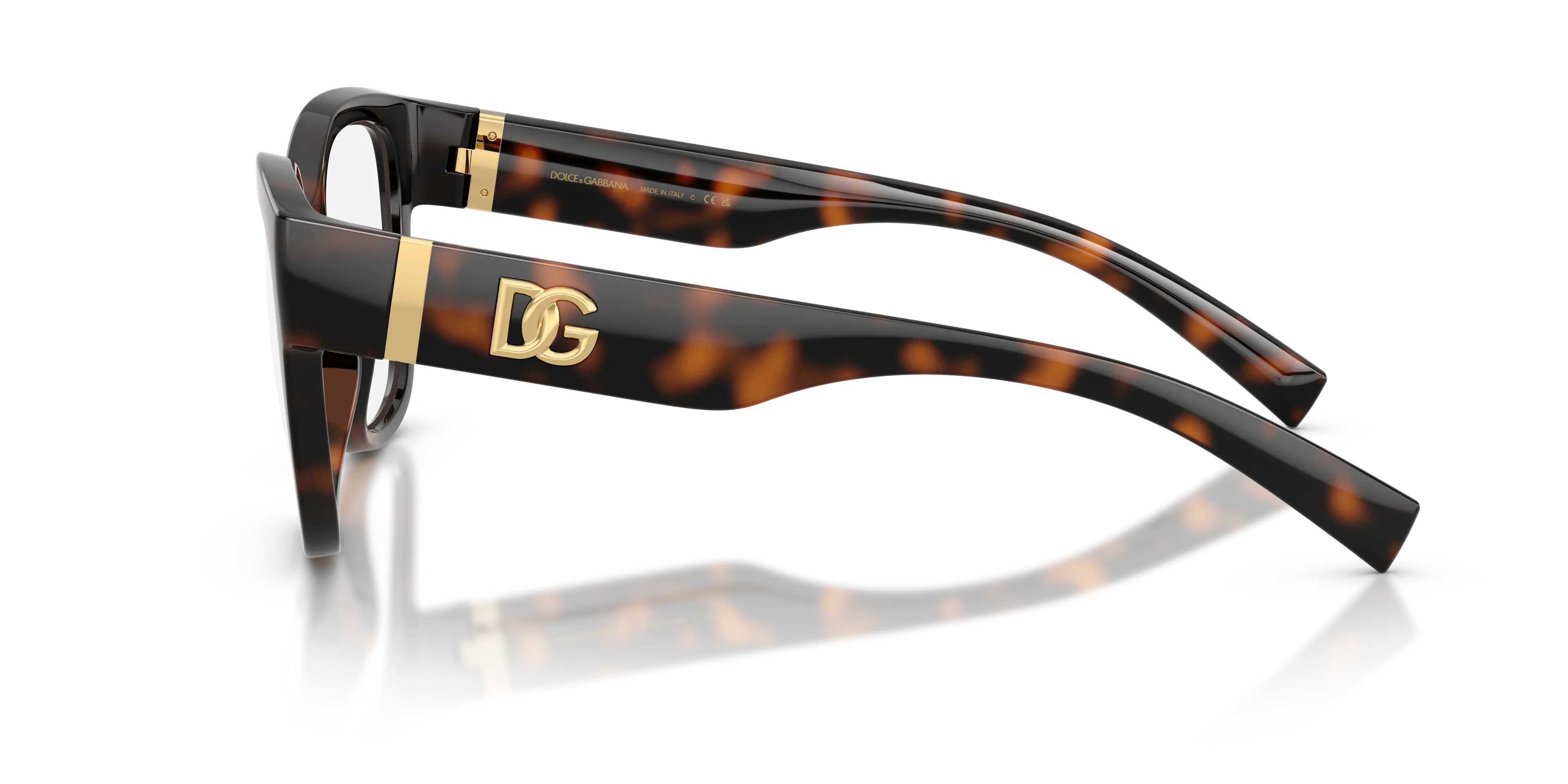 Dolce & Gabbana DG5115 502 Montature da vista Iniettato Tartaruga Trasparente Farfalla Normale - immagine 4