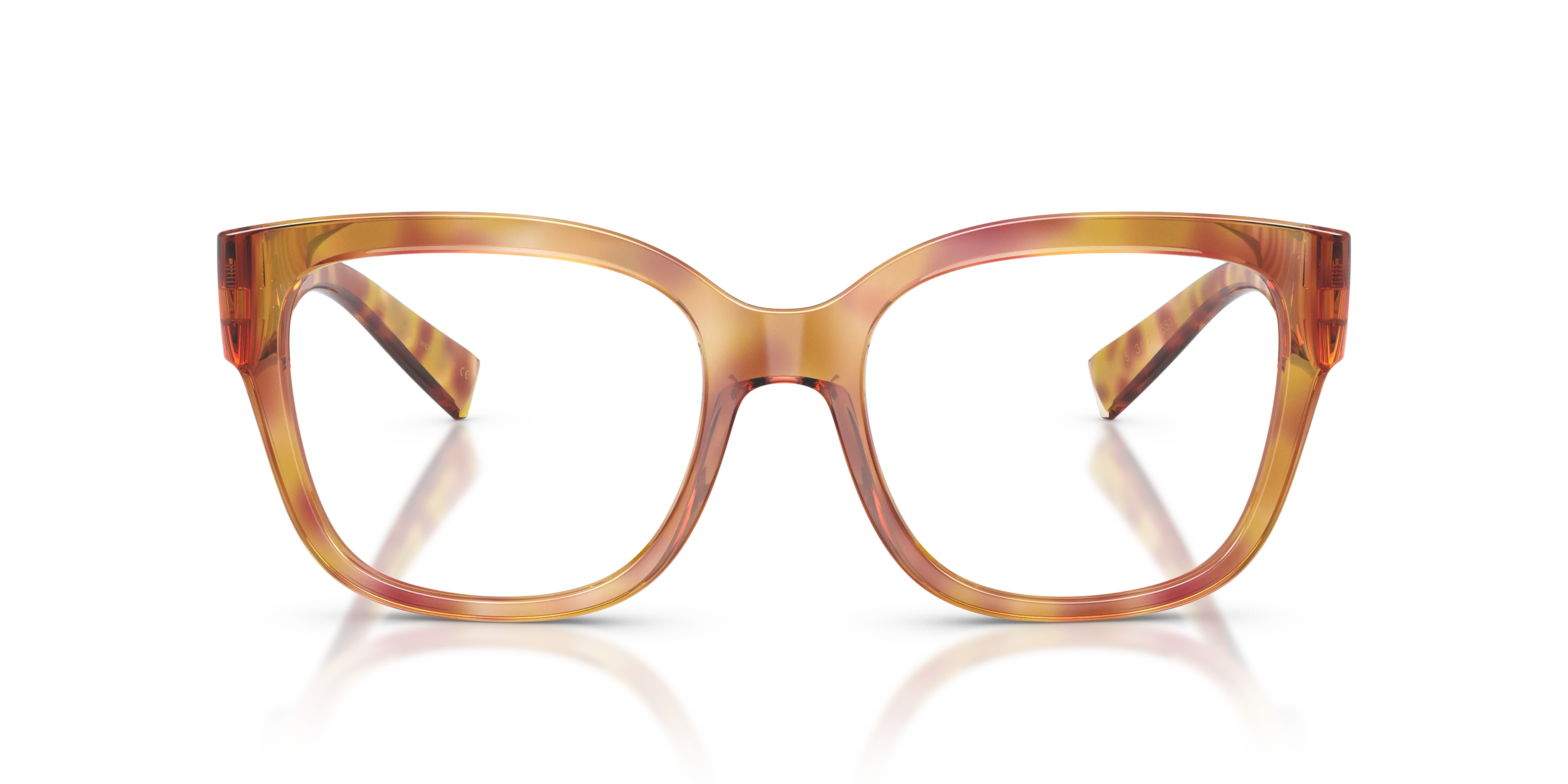 Dolce & Gabbana DG5115 3477 Montature da vista Iniettato Viola Trasparente Farfalla Normale - immagine 3