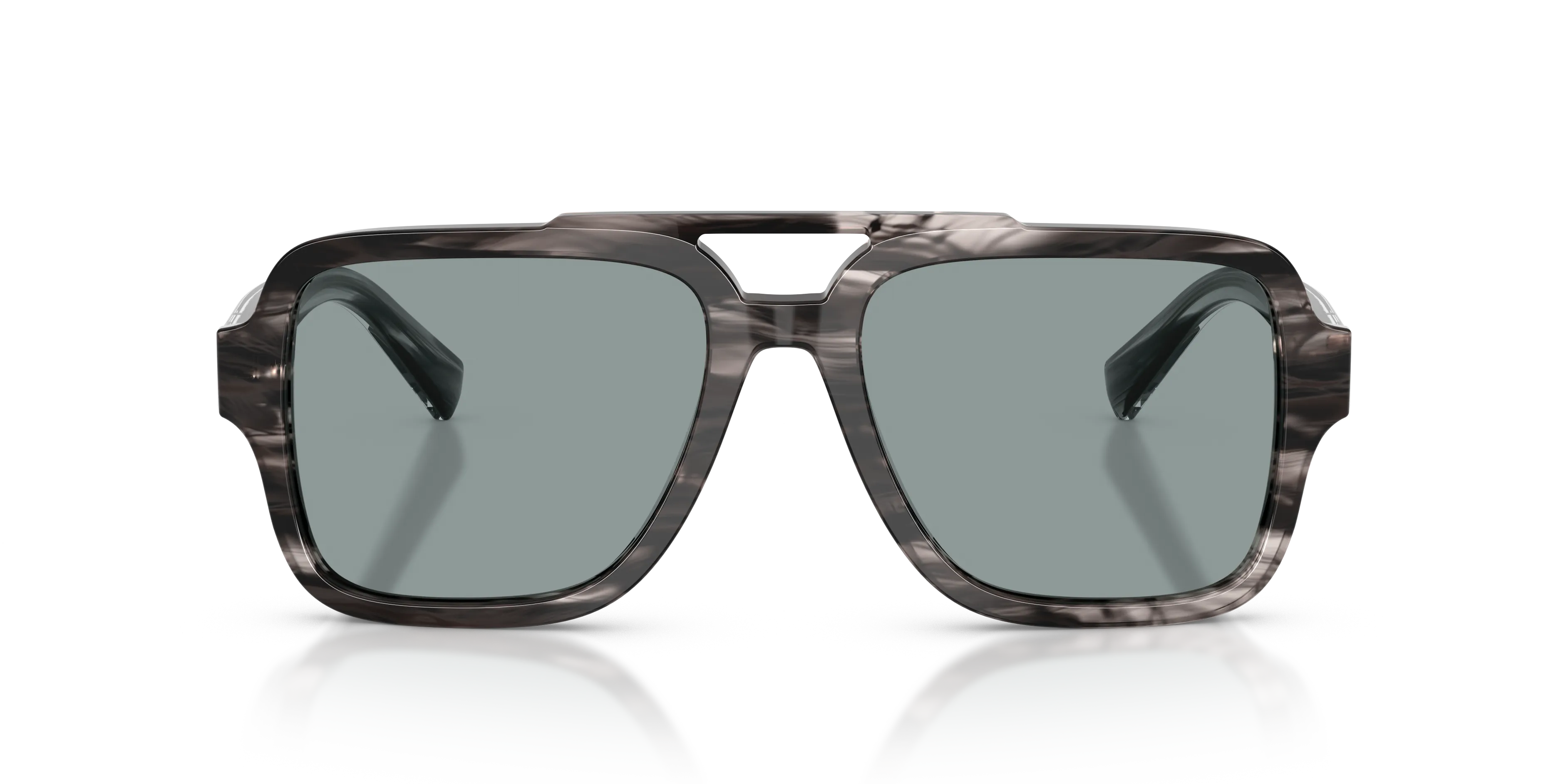 Dolce & Gabbana DG4544 3440/1 Occhiali da sole Acetato Grigio Grigio Pilot Normale - immagine 3