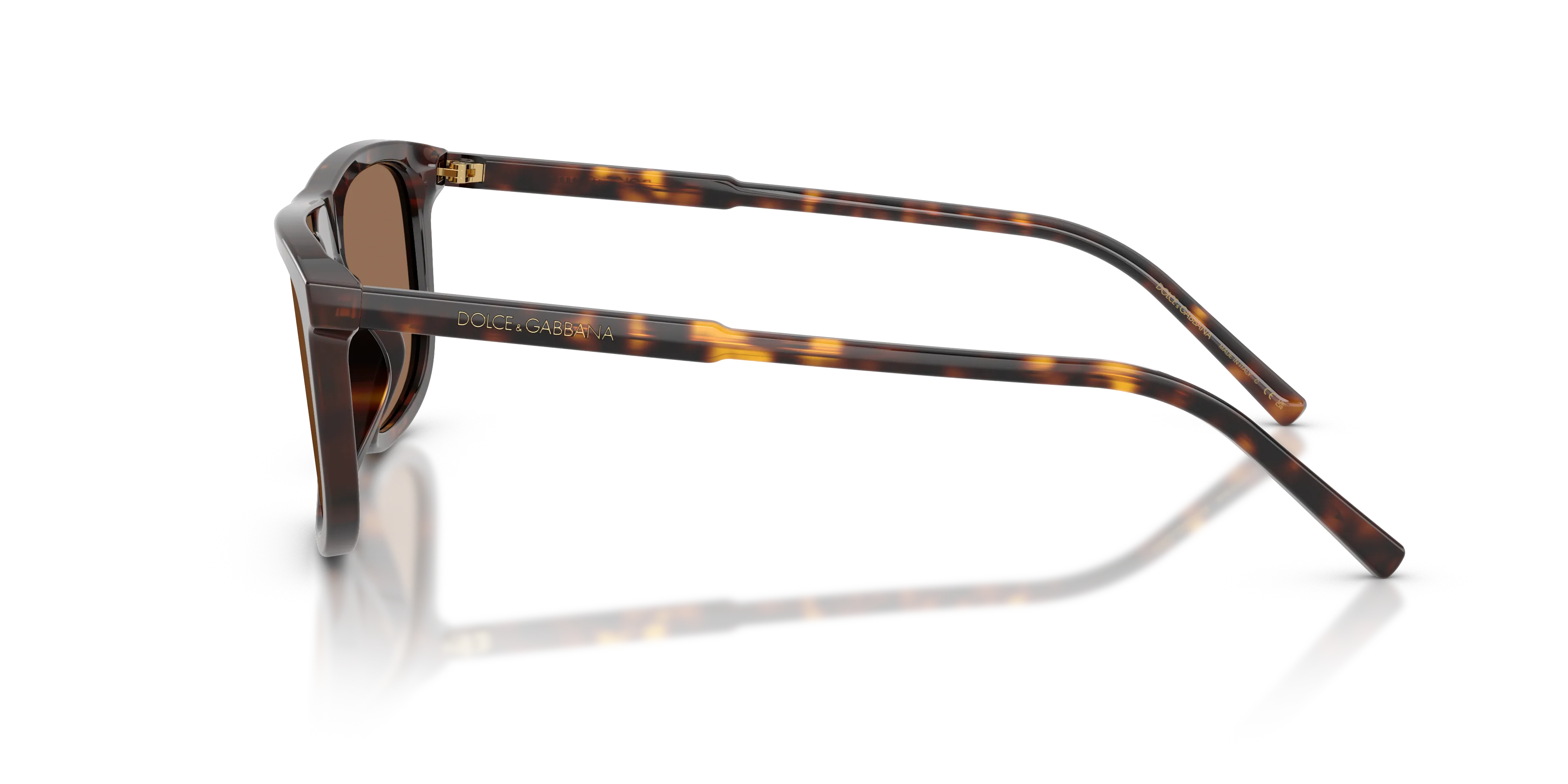 Dolce & Gabbana DG4542 502/73 Occhiali da sole Acetato Tartaruga Marrone Squadrata Normale - immagine 4