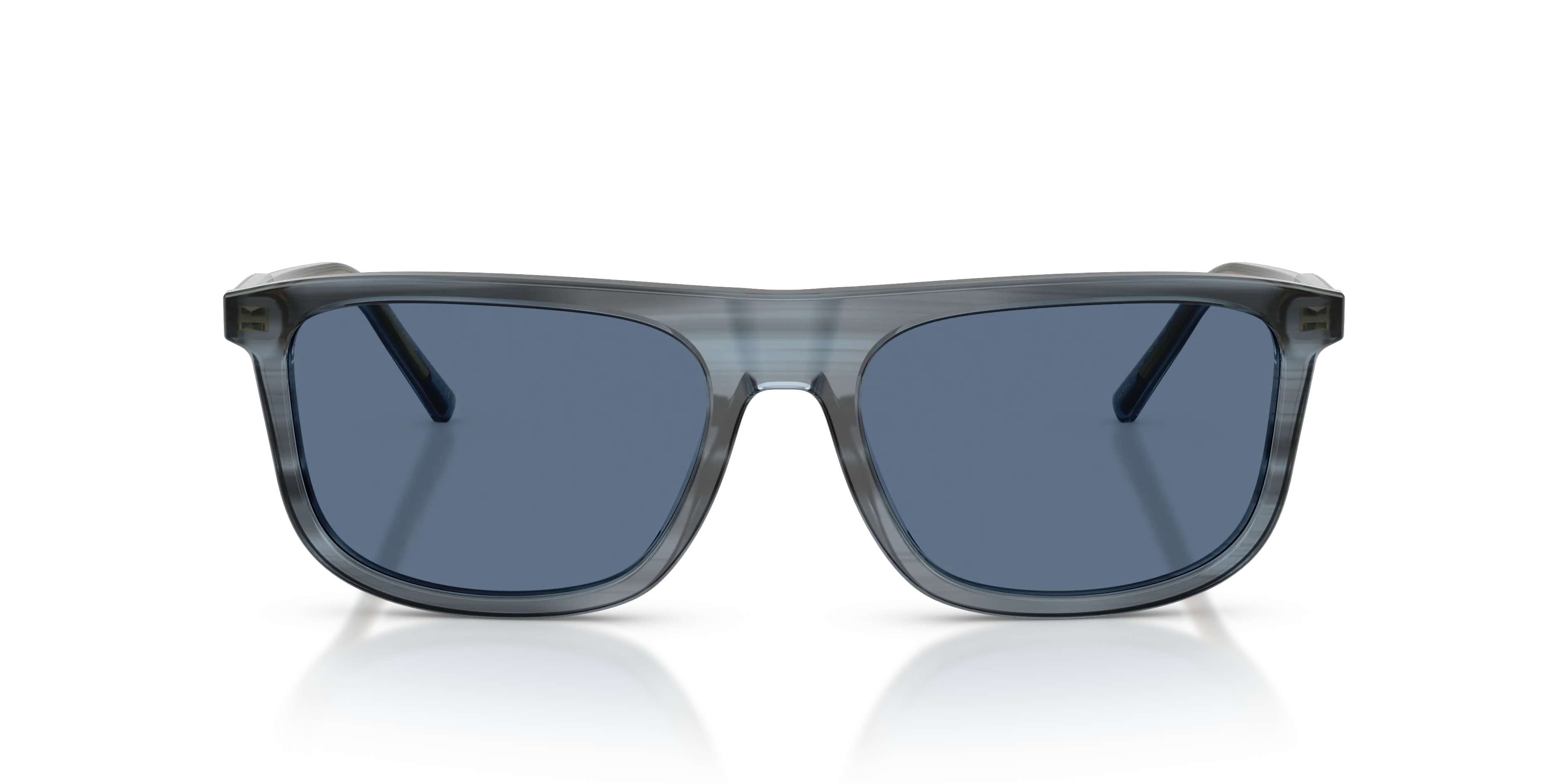 Dolce & Gabbana DG4542 348280 Occhiali da sole Acetato Blu Blu Squadrata Normale - immagine 3