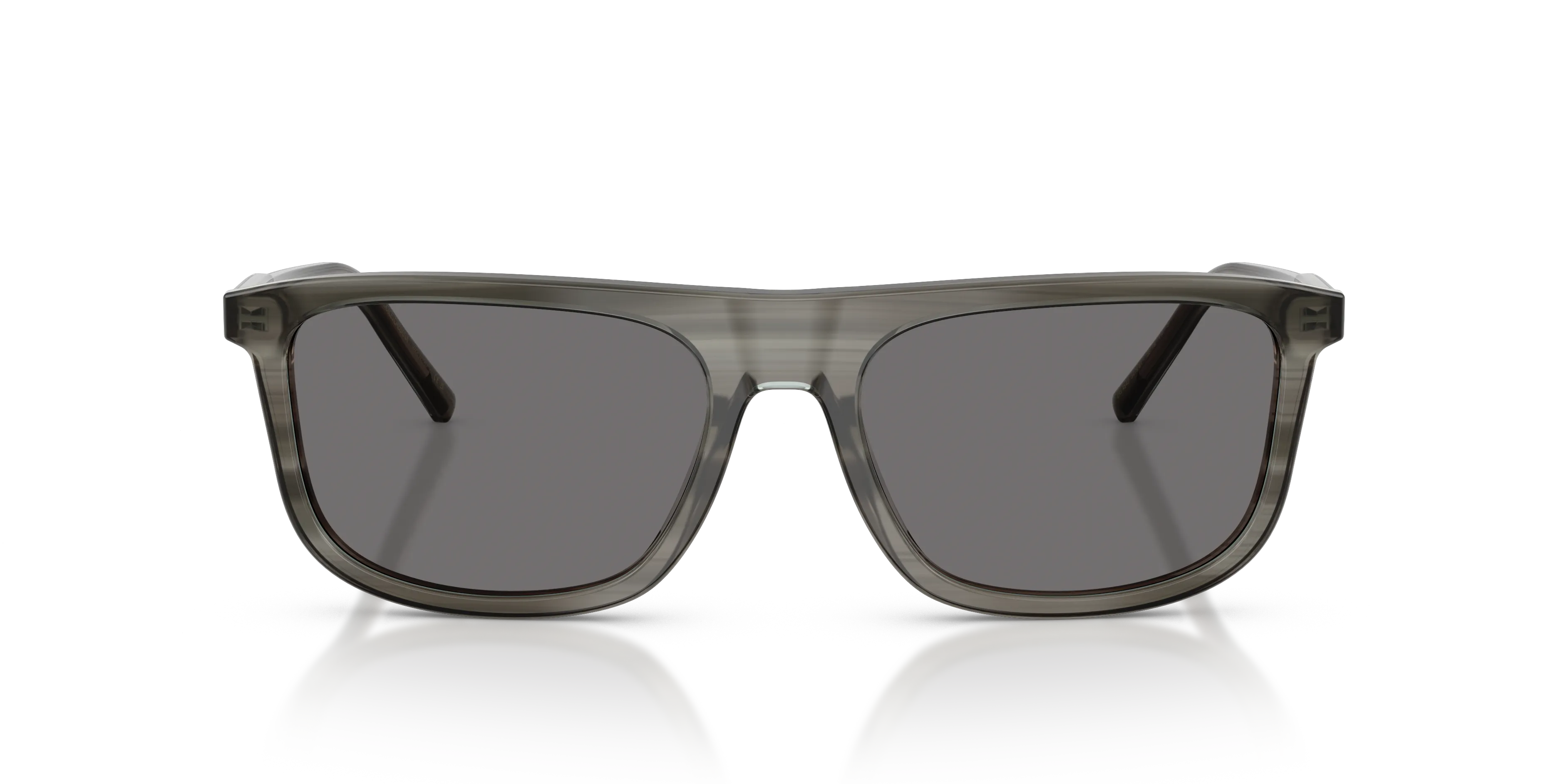 Dolce & Gabbana DG4542 347981 Occhiali da sole Acetato Grigio Grigio Squadrata Polarizzata - immagine 3