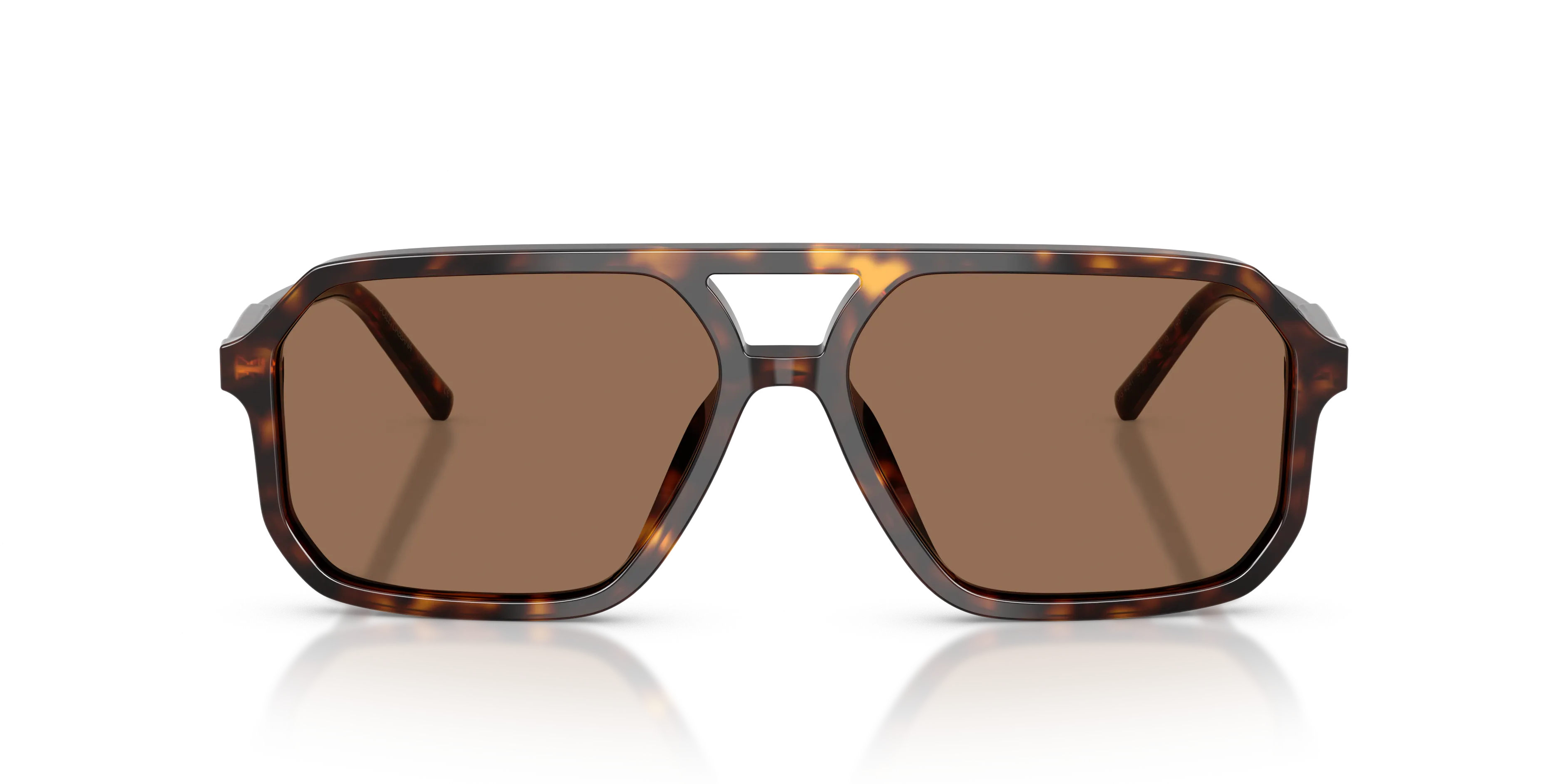 Dolce & Gabbana DG4541 502/73 Occhiali da sole Acetato Tartaruga Marrone Pilot Normale - immagine 3