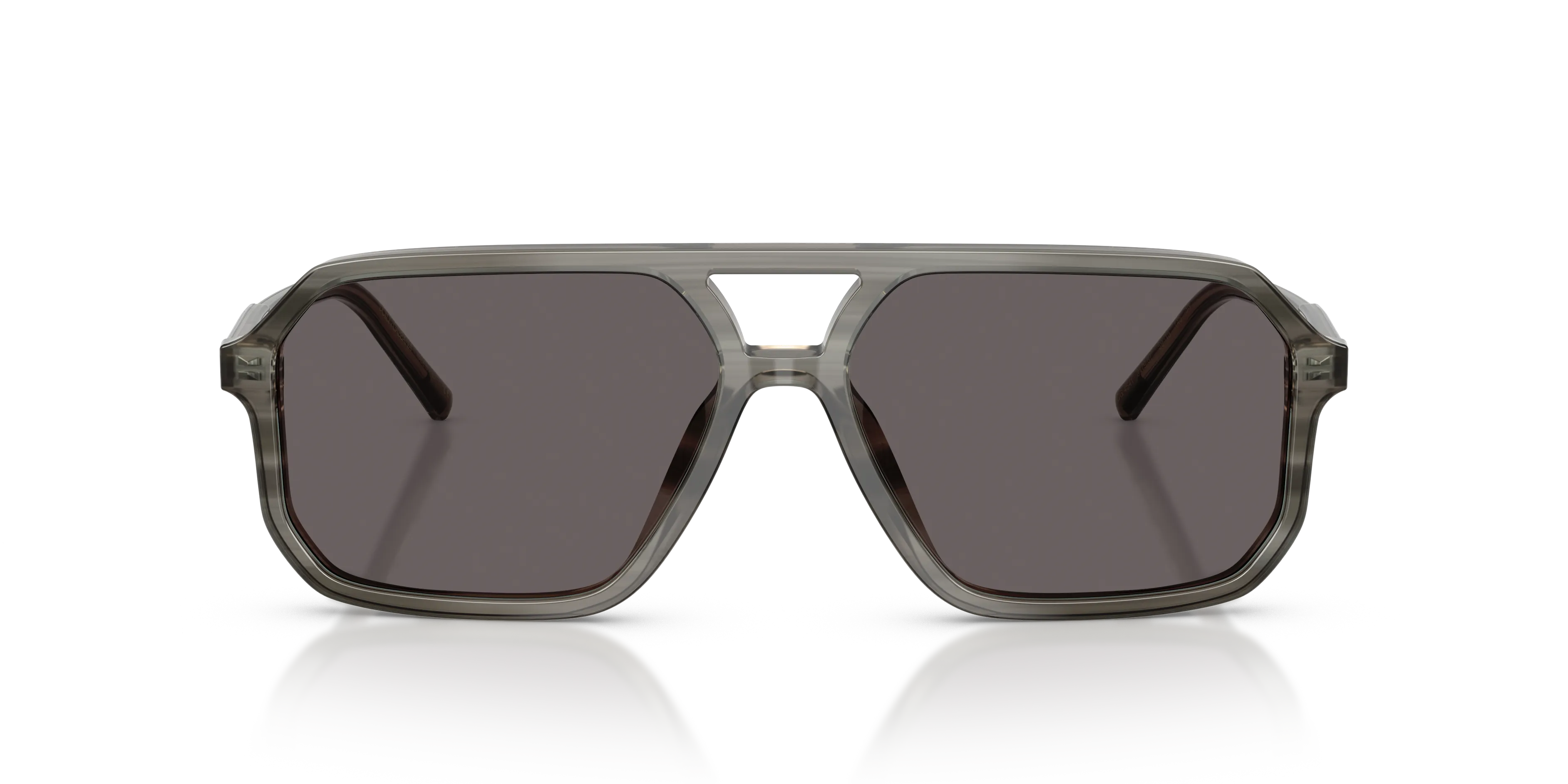 Dolce & Gabbana DG4541 347987 Occhiali da sole Acetato Grigio Grigio Pilot Normale - immagine 3