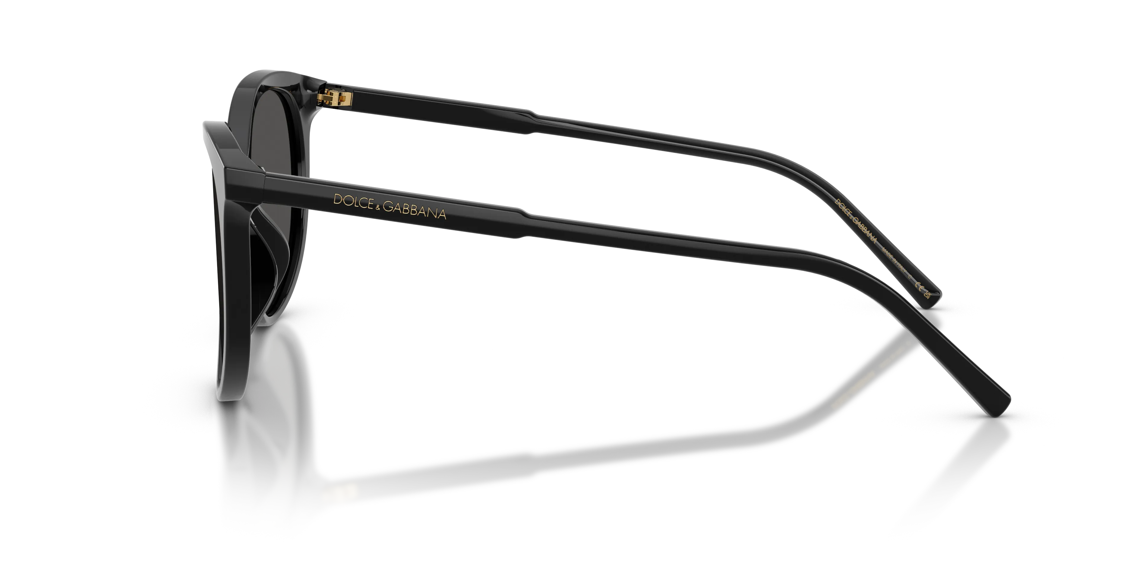 Dolce & Gabbana DG4540 501/87 Occhiali da sole Acetato Nero Grigio Pantos Normale - immagine 4