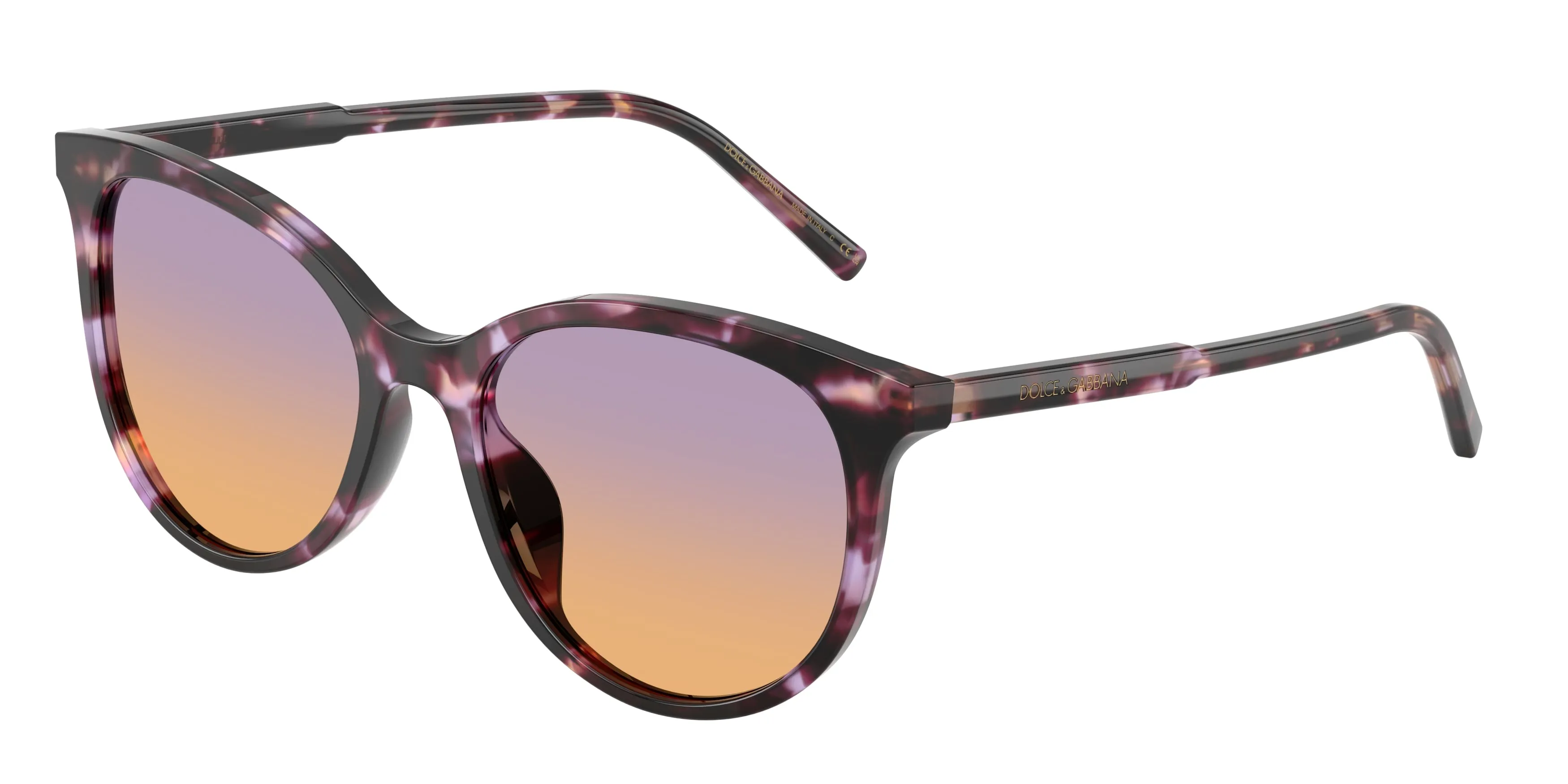Dolce & Gabbana DG4540 3477EL Occhiali da sole Acetato Viola Arancione Pantos Normale - immagine 1