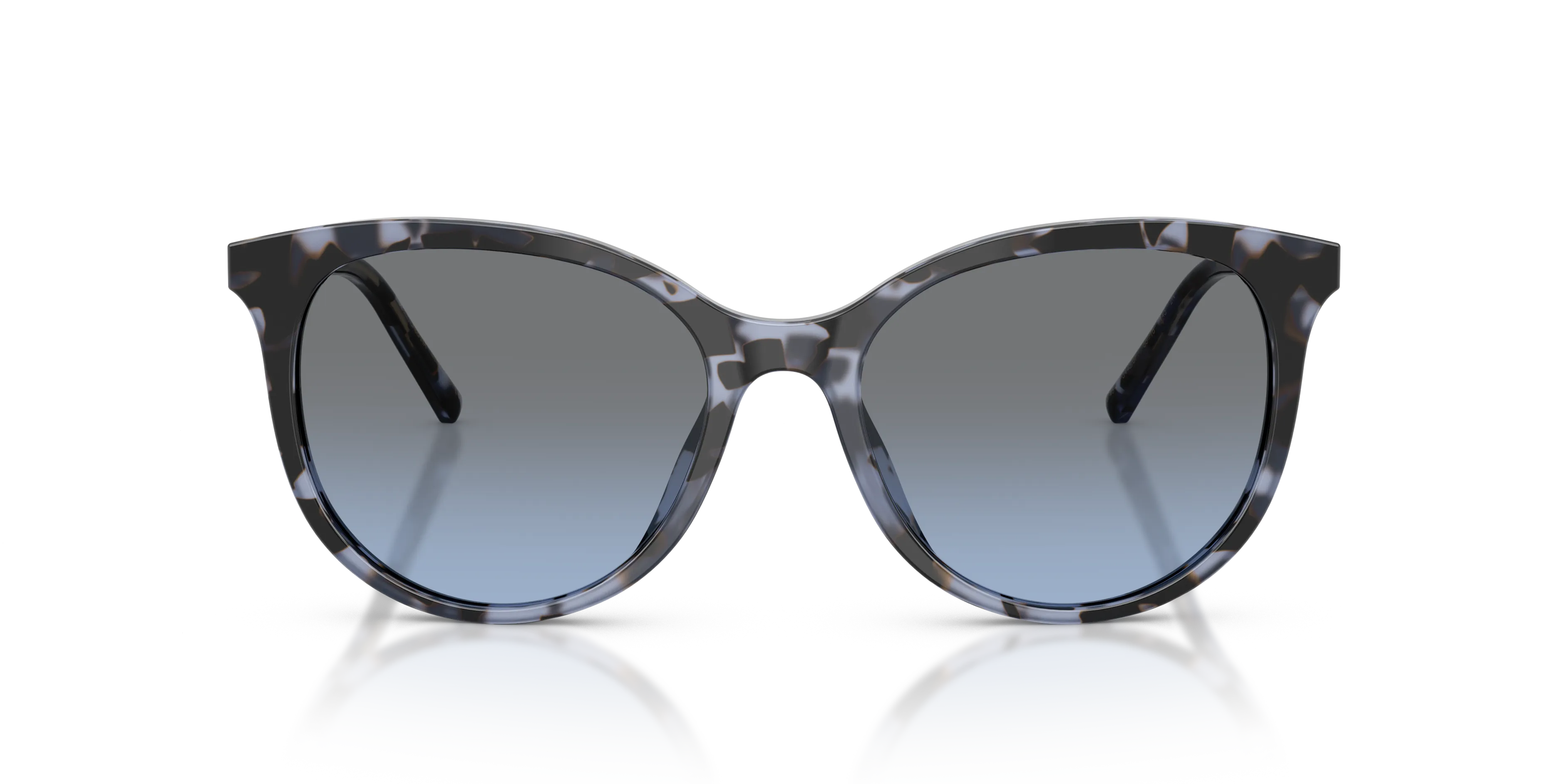 Dolce & Gabbana DG4540 34438F Occhiali da sole Acetato Blu Blu Pantos Normale Sfumato - immagine 3