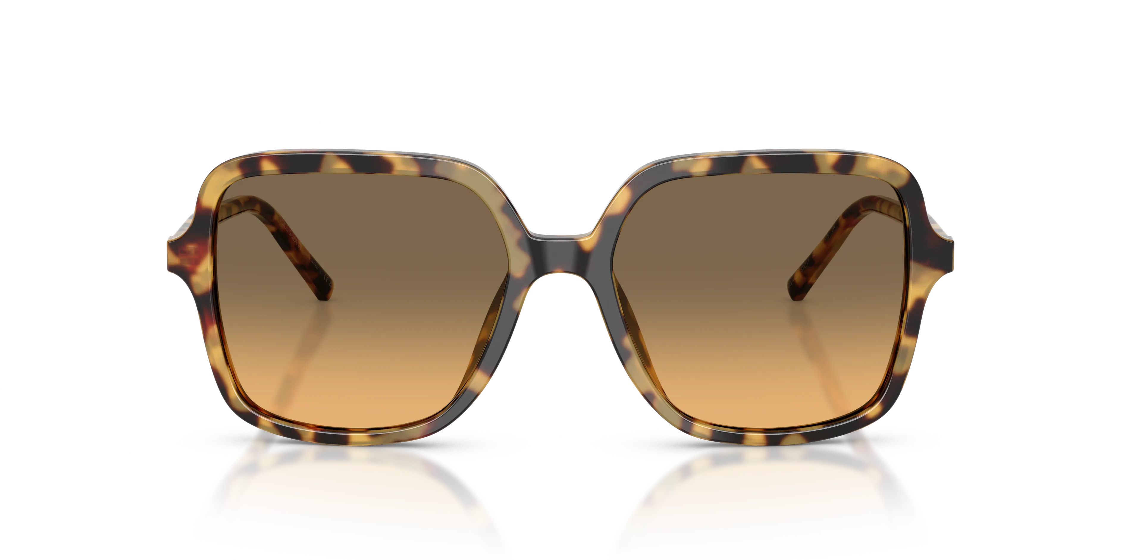 Dolce & Gabbana DG4539 512/11 Occhiali da sole Acetato Tartaruga Grigio Squadrata Normale Sfumato - immagine 3