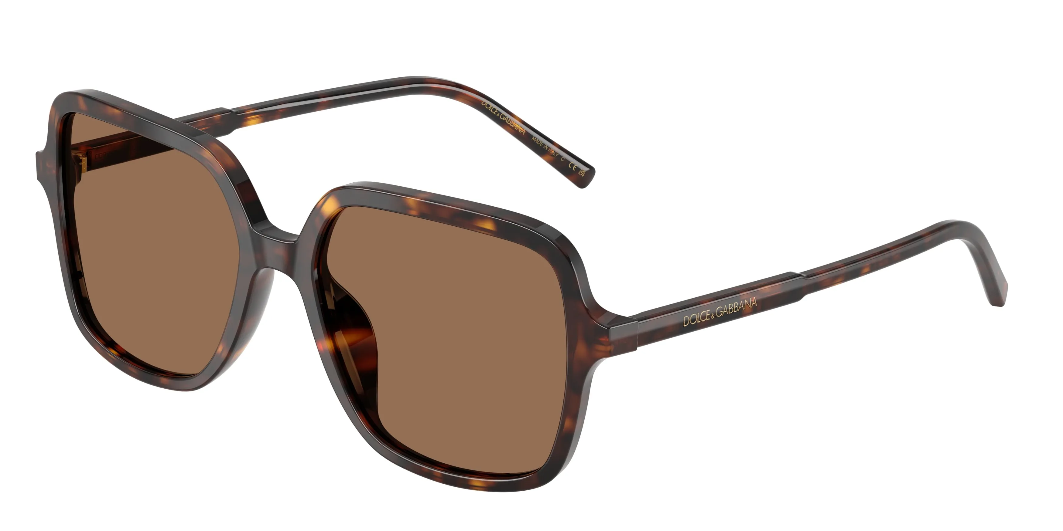 Dolce & Gabbana DG4539 502/73 Occhiali da sole Acetato Tartaruga Marrone Squadrata Normale - immagine 1
