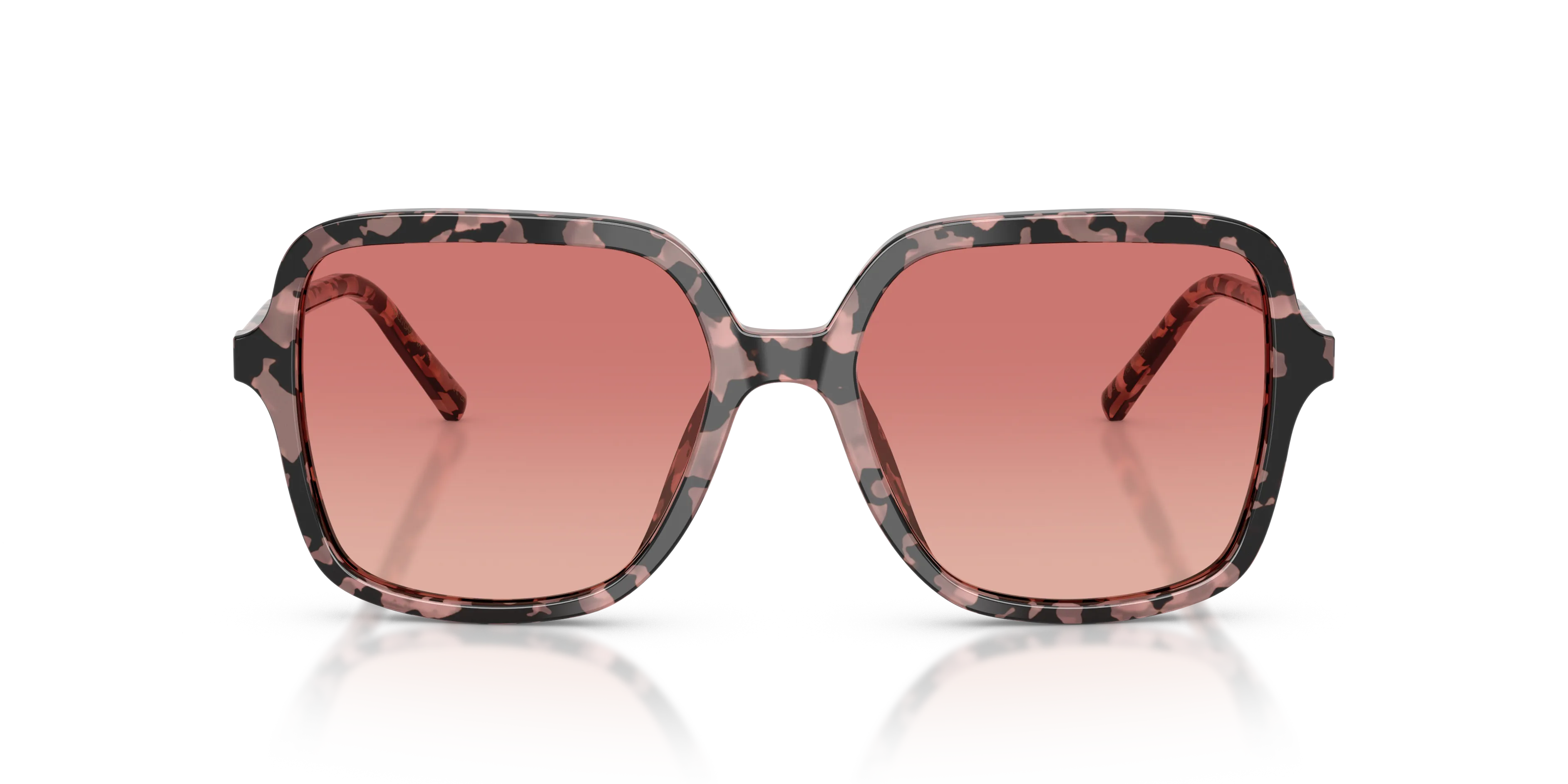 Dolce & Gabbana DG4539 3476A5 Occhiali da sole Acetato Tartaruga Rosa Squadrata Normale Sfumato - immagine 3