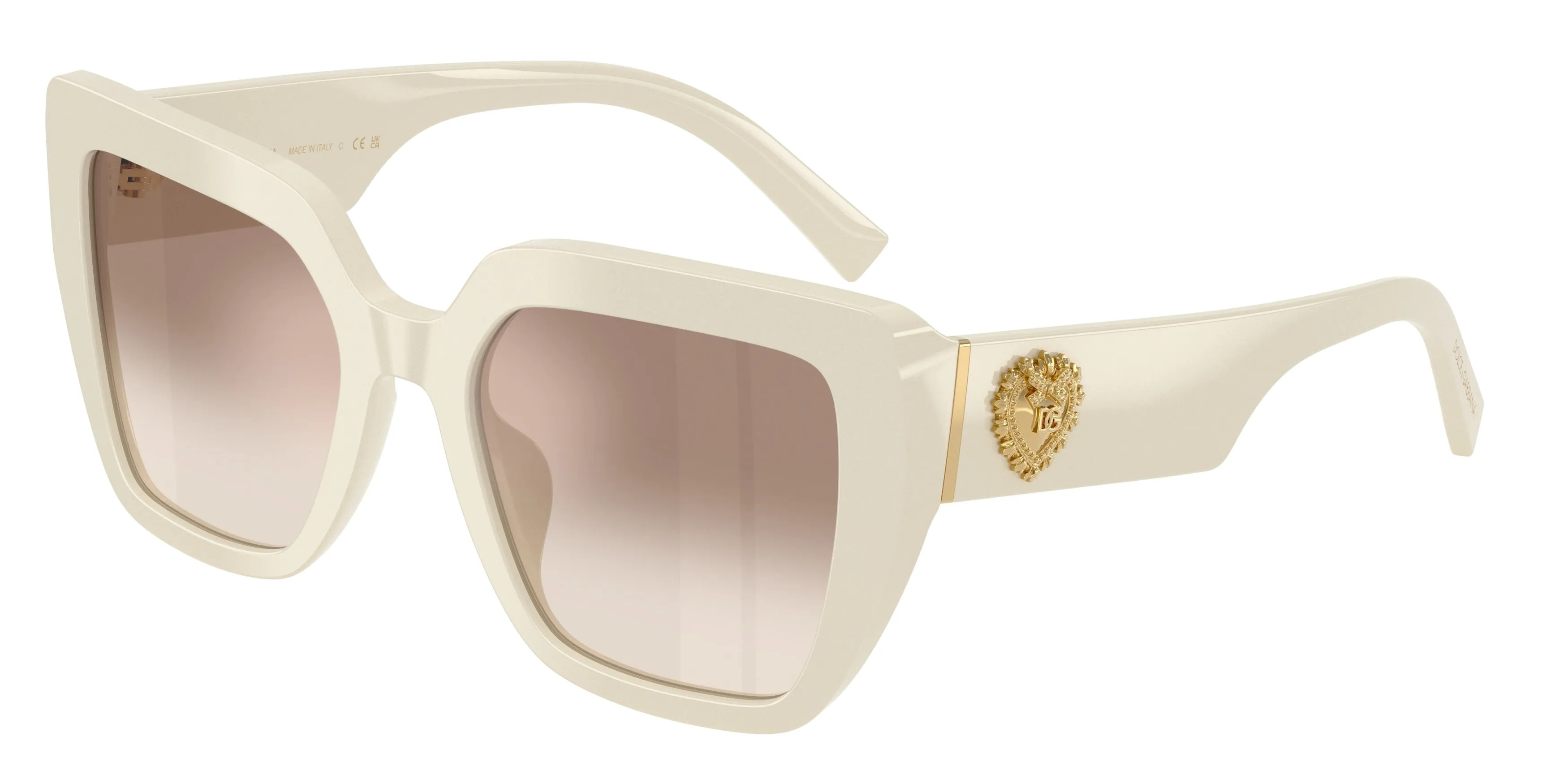 Dolce & Gabbana DG4538 331294 Occhiali da sole Acetato Marrone Marrone Squadrata Normale - immagine 1