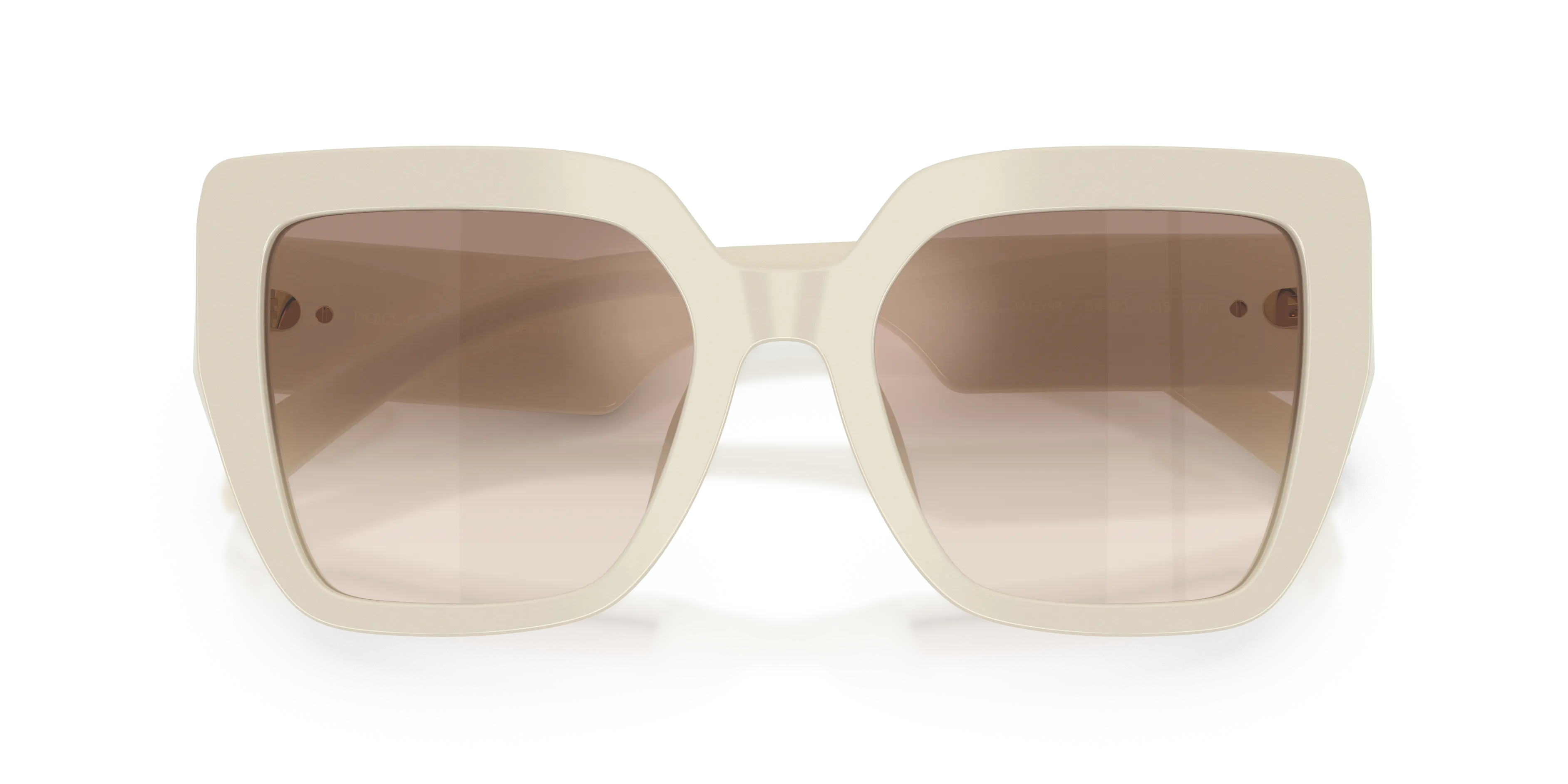 Dolce & Gabbana DG4538 331294 Occhiali da sole Acetato Marrone Marrone Squadrata Normale - immagine 2