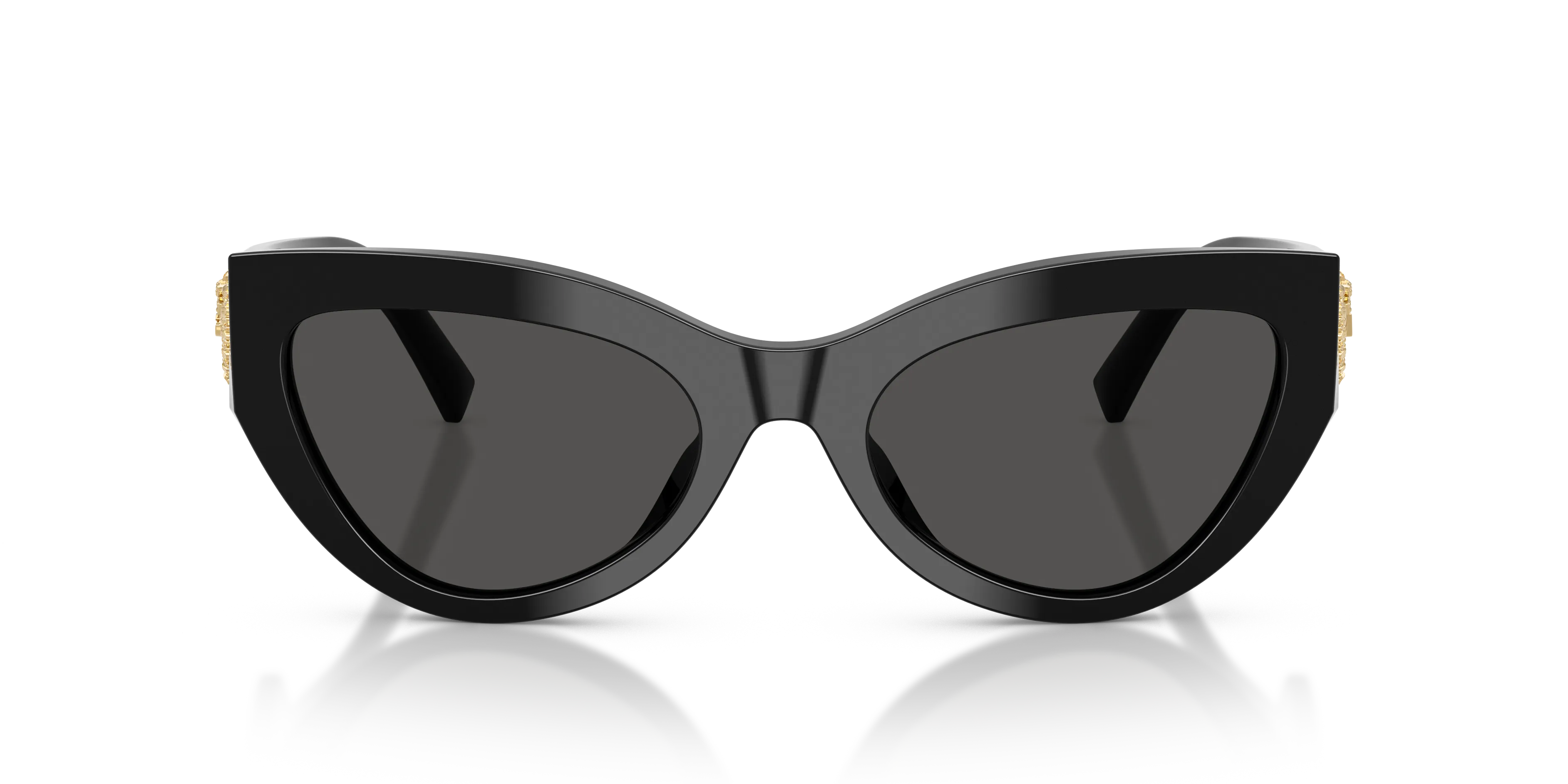 Dolce & Gabbana DG4536 501/87 Occhiali da sole Acetato Nero Grigio Cat Eye Normale - immagine 3