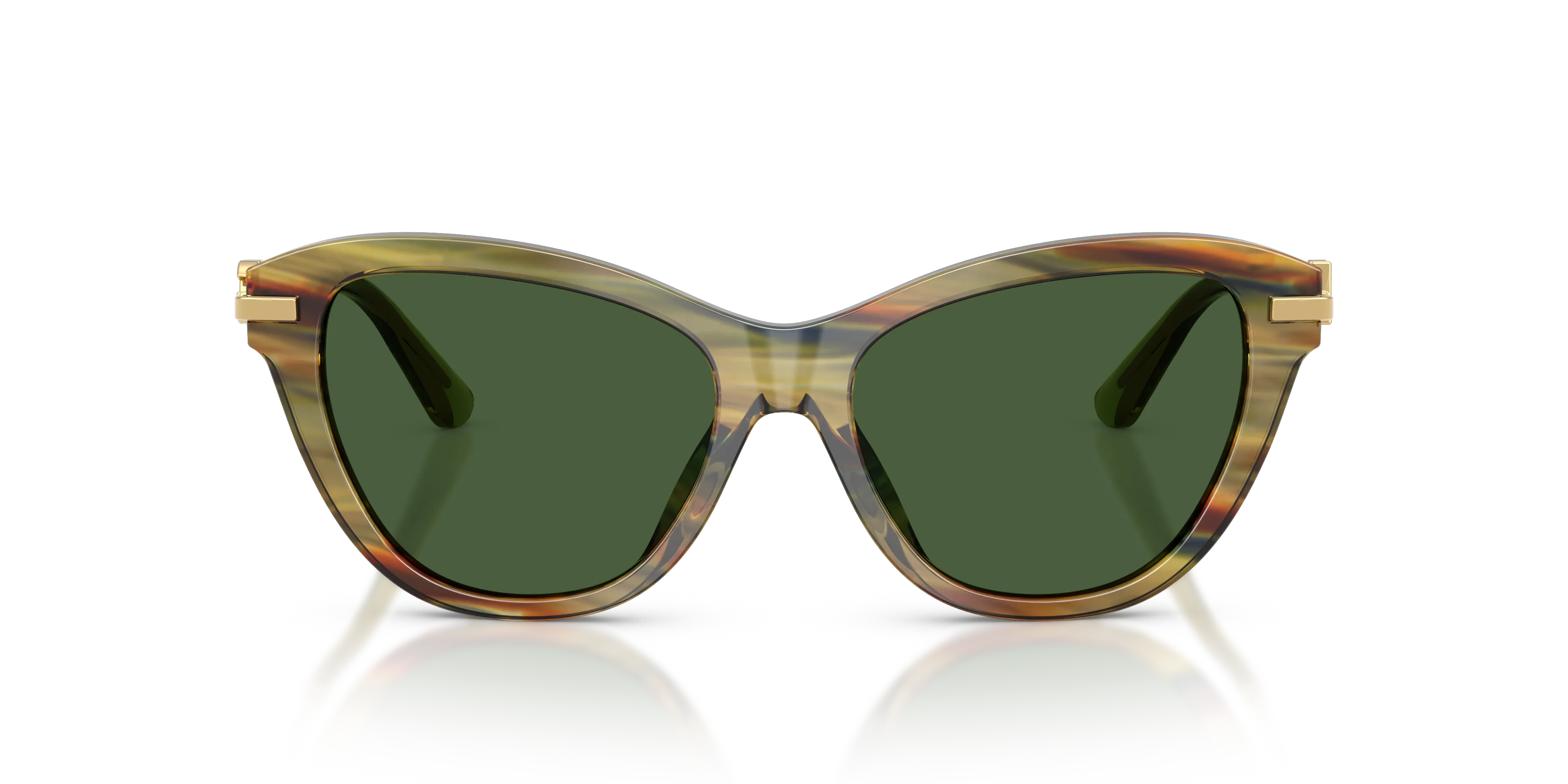 Dolce & Gabbana DG4534 347571 Occhiali da sole Acetato Verde Verde Farfalla Normale - immagine 3