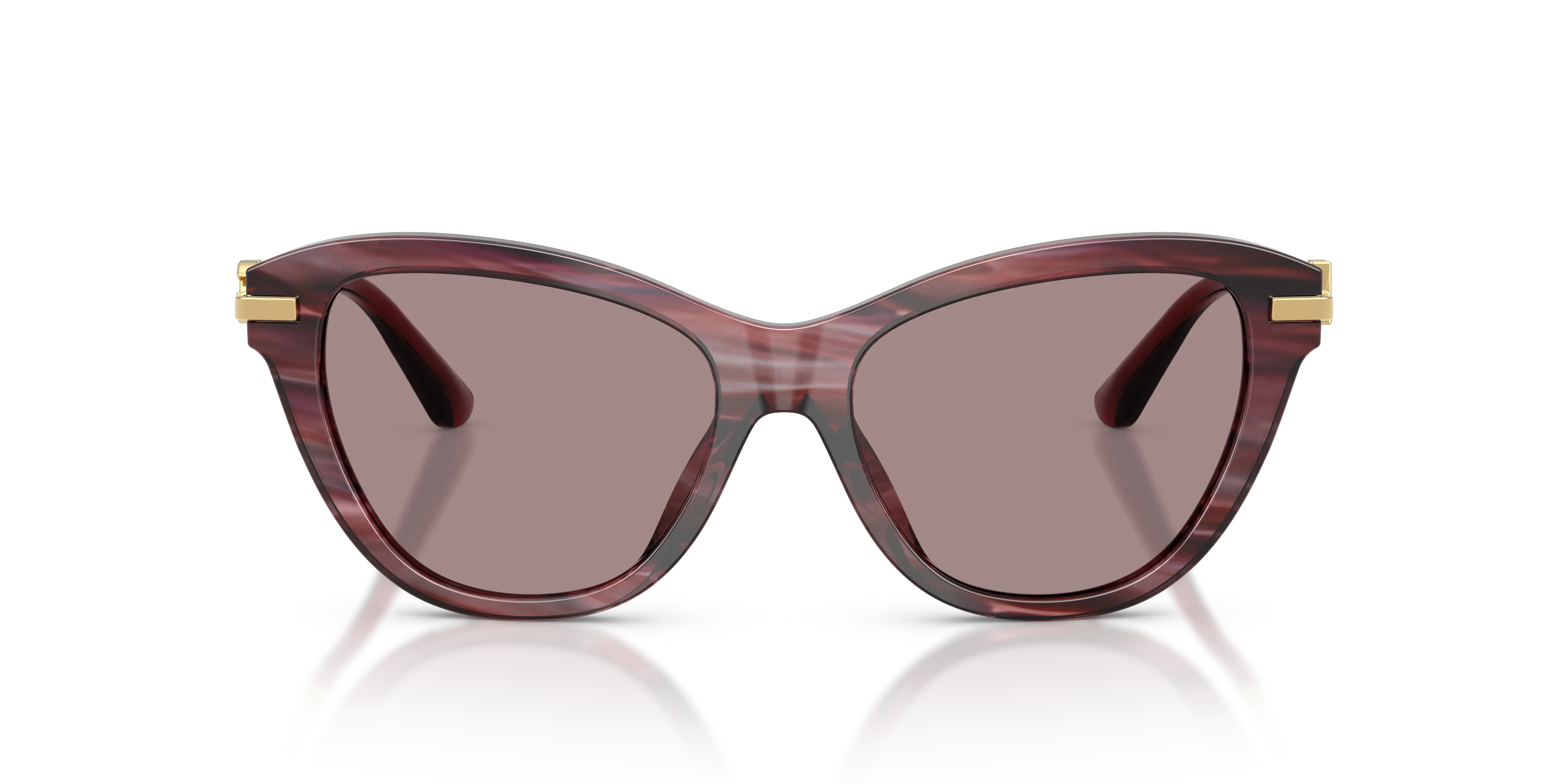 Dolce & Gabbana DG4534 3474LA Occhiali da sole Acetato Viola Viola Farfalla Normale - immagine 3
