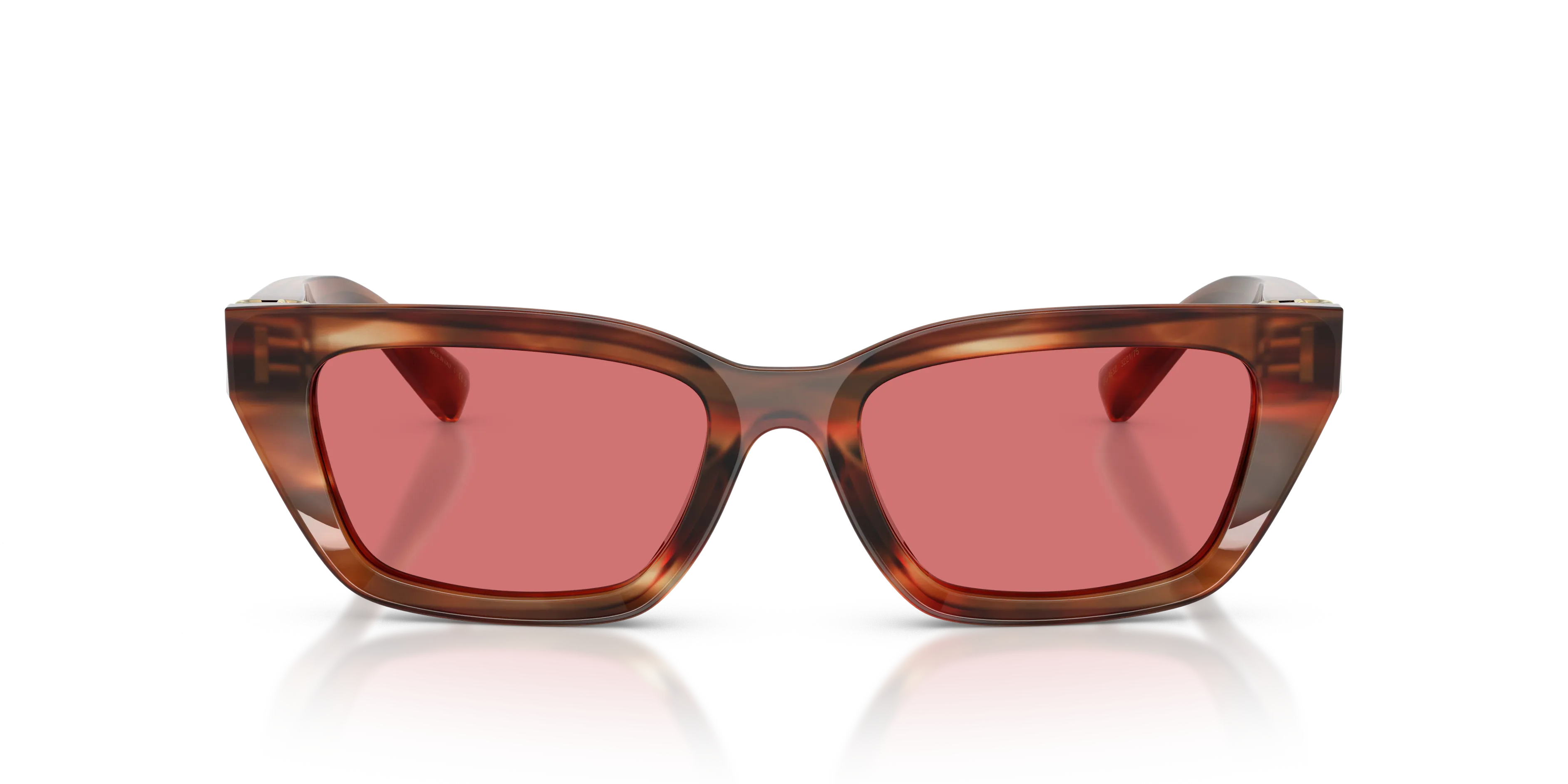 Dolce & Gabbana DG4532 322175 Occhiali da sole Acetato Tartaruga Rosso Cat Eye Normale - immagine 3