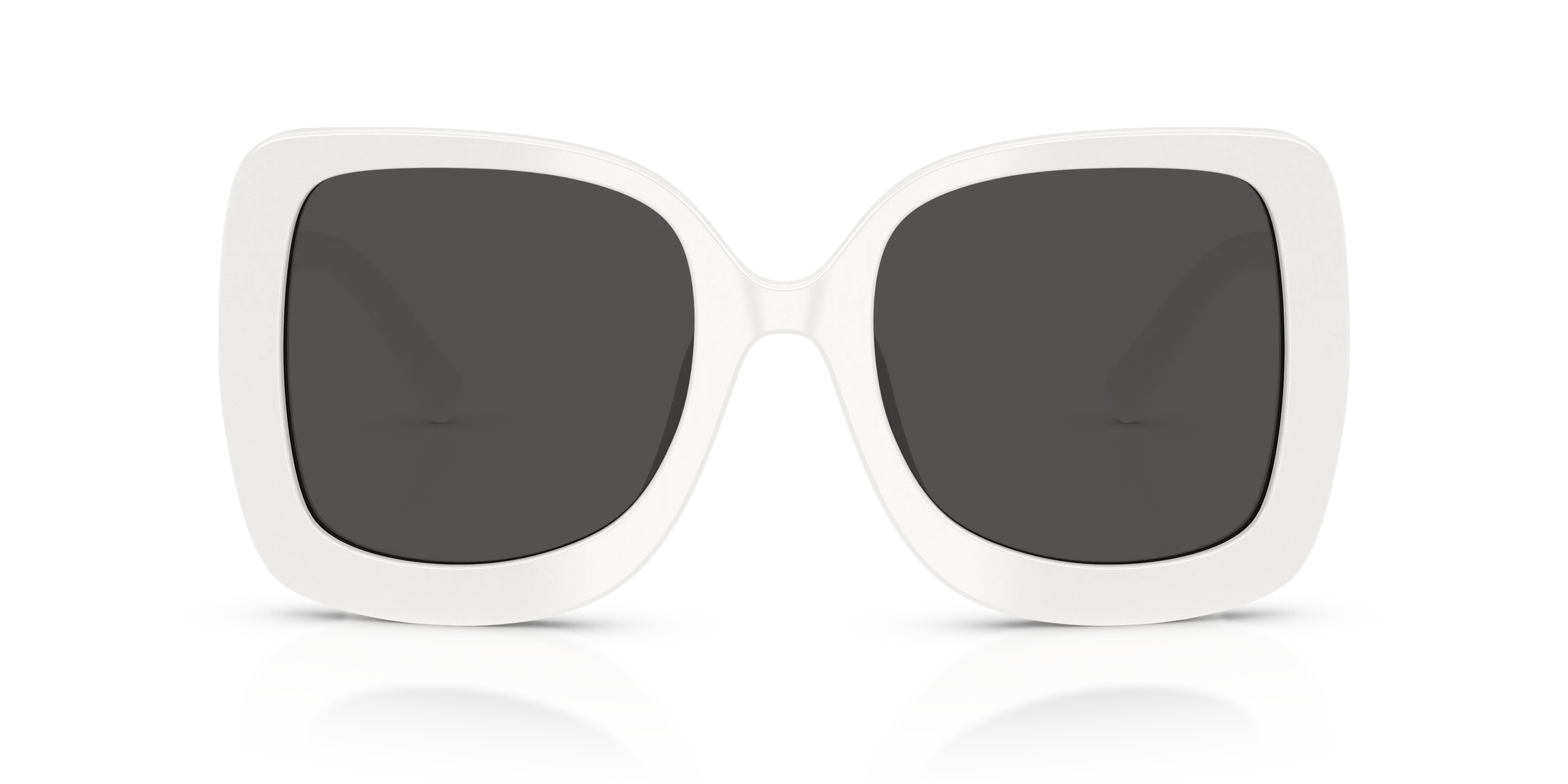Dolce & Gabbana DG4513 331287 Occhiali da sole Acetato Bianco Grigio Squadrata Normale - immagine 3