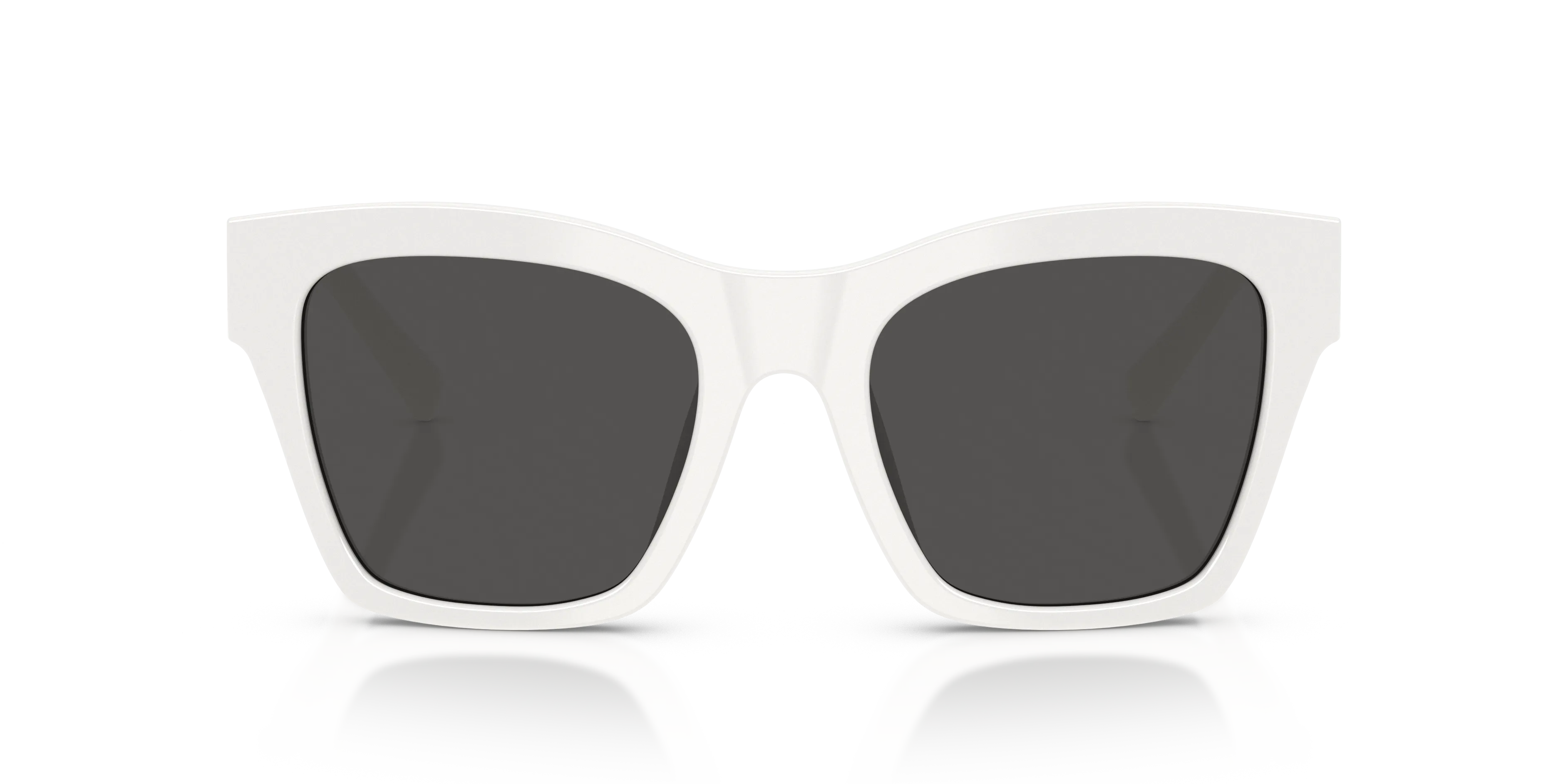Dolce & Gabbana DG4512 331287 Occhiali da sole Acetato Bianco Grigio Squadrata Normale - immagine 3