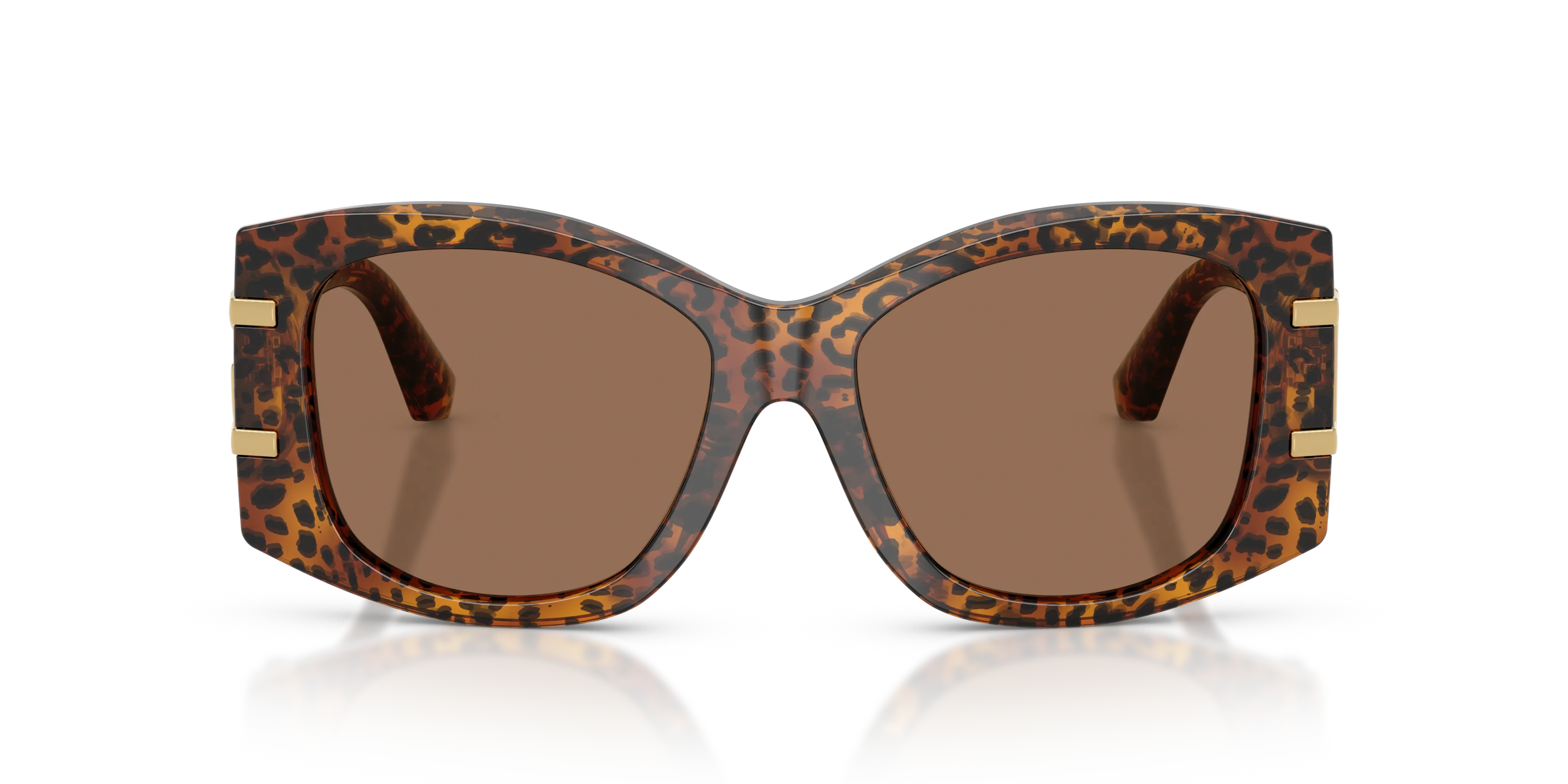 Dolce & Gabbana DG4501 347073 Occhiali da sole Acetato Marrone Marrone Farfalla Normale - immagine 3
