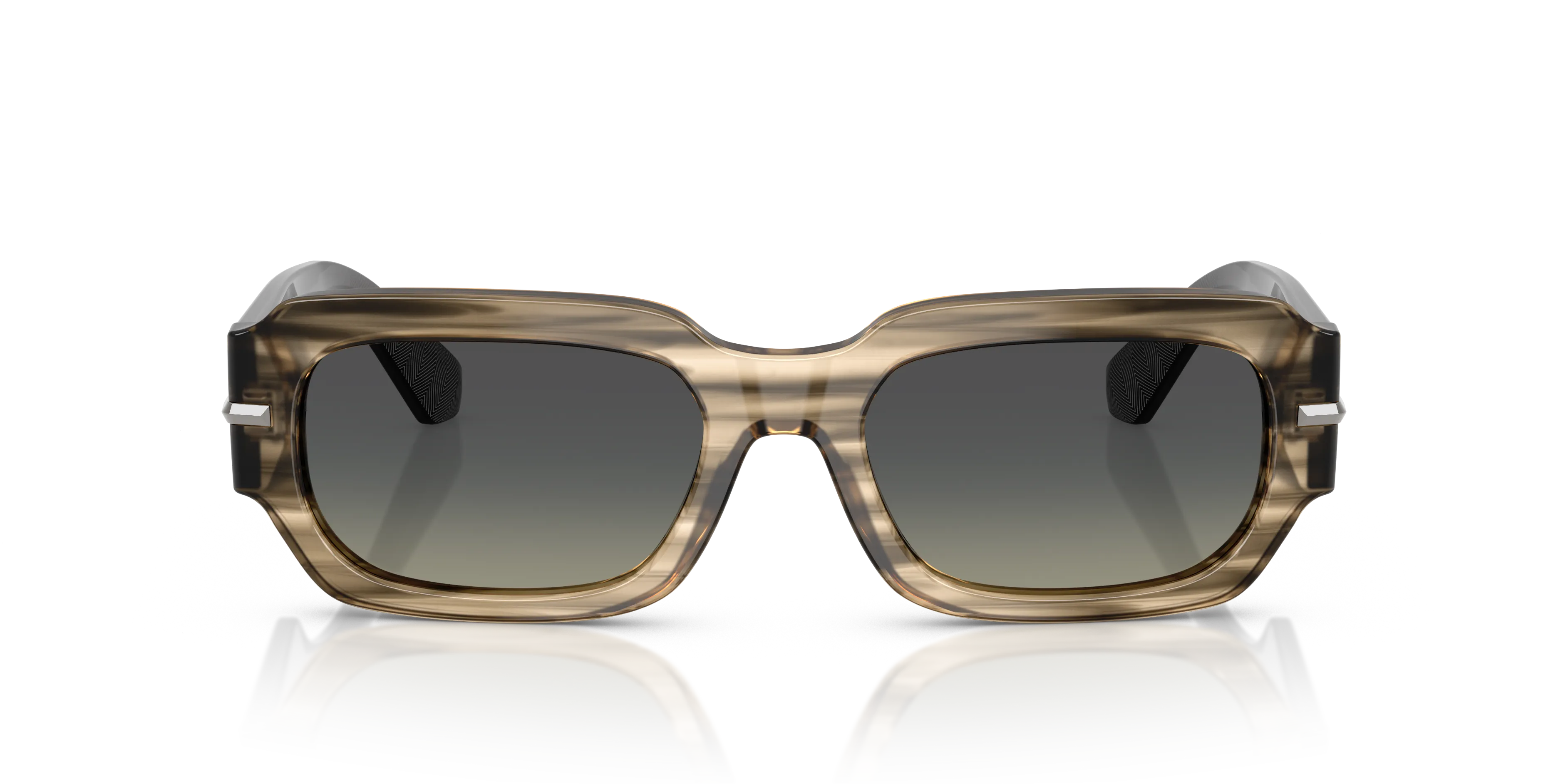 Dolce & Gabbana DG4485 348411 Occhiali da sole Acetato Grigio Grigio Squadrata Normale Sfumato - immagine 3