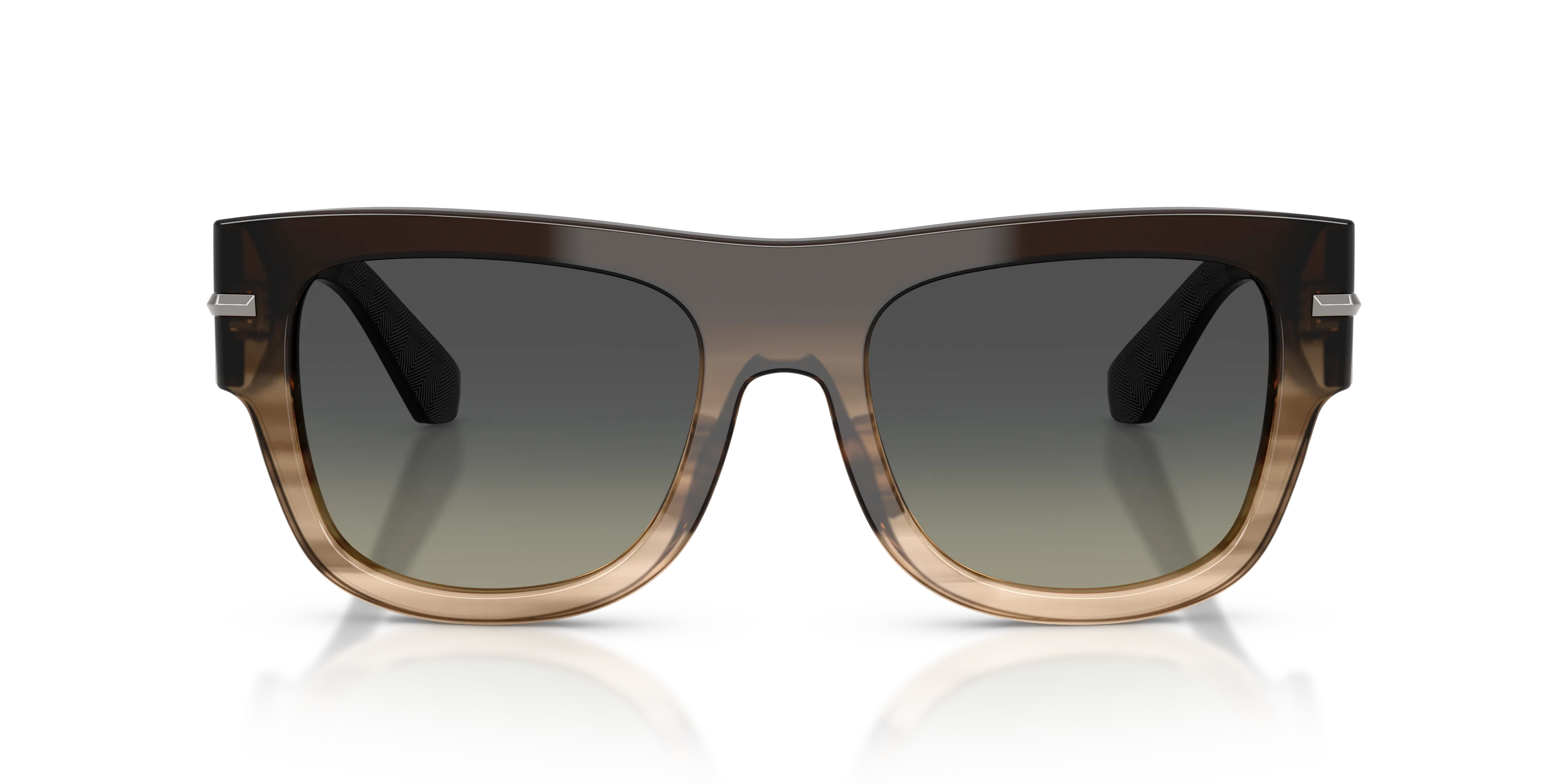 Dolce & Gabbana DG4484 348411 Occhiali da sole Acetato Grigio Grigio Squadrata Normale Sfumato - immagine 3