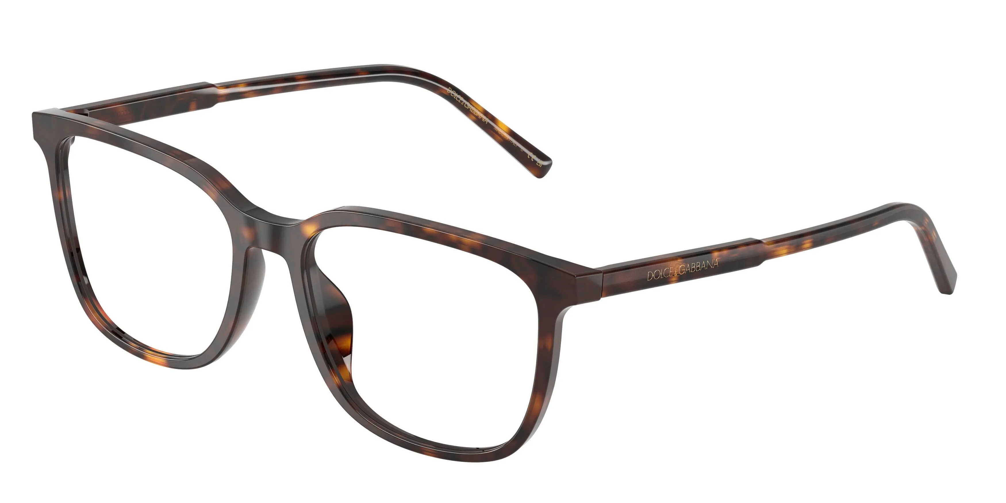 Dolce & Gabbana DG3445 502 Montature da vista Acetato Tartaruga Trasparente Squadrata Normale - immagine 1