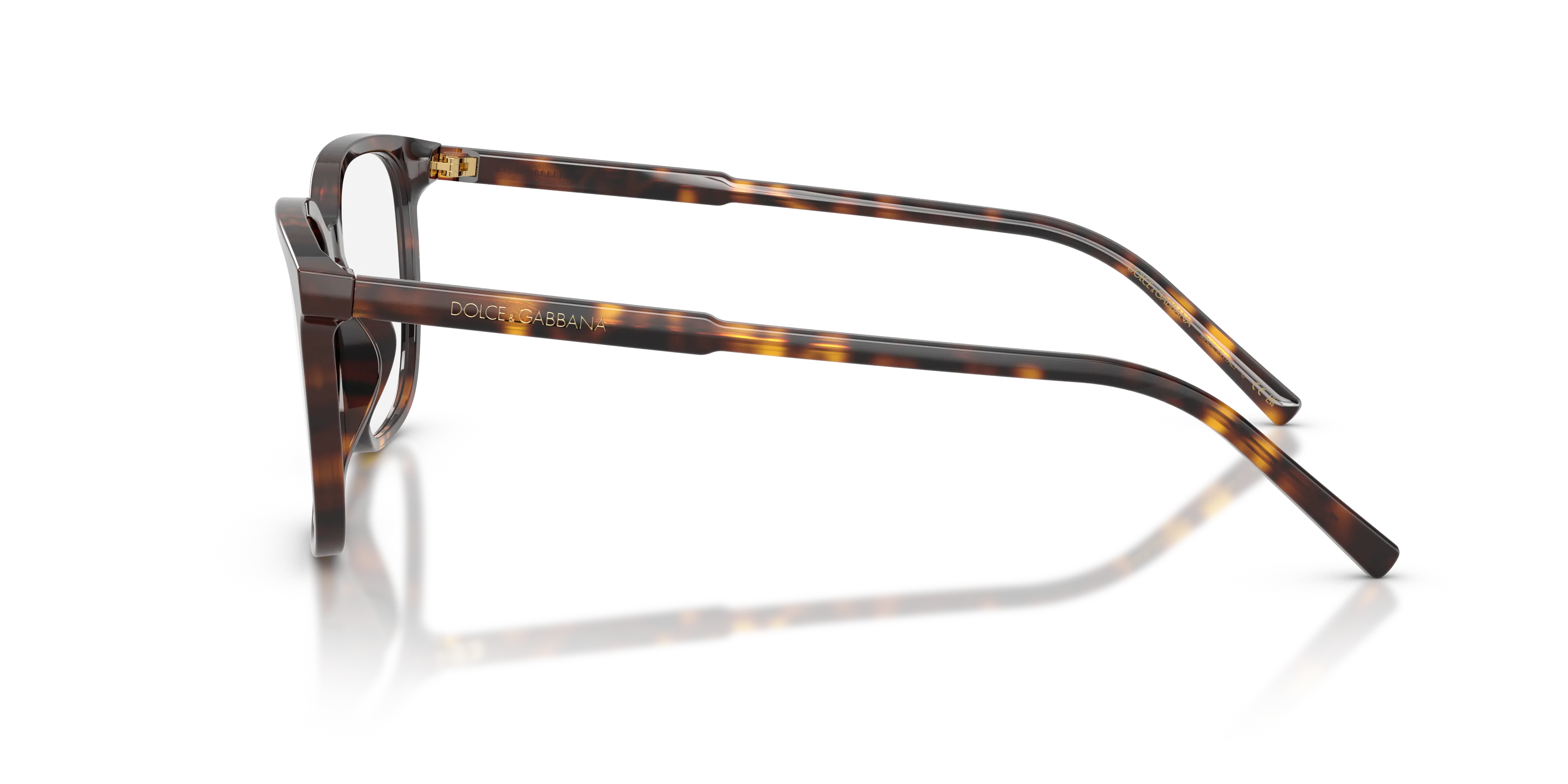 Dolce & Gabbana DG3445 502 Montature da vista Acetato Tartaruga Trasparente Squadrata Normale - immagine 4