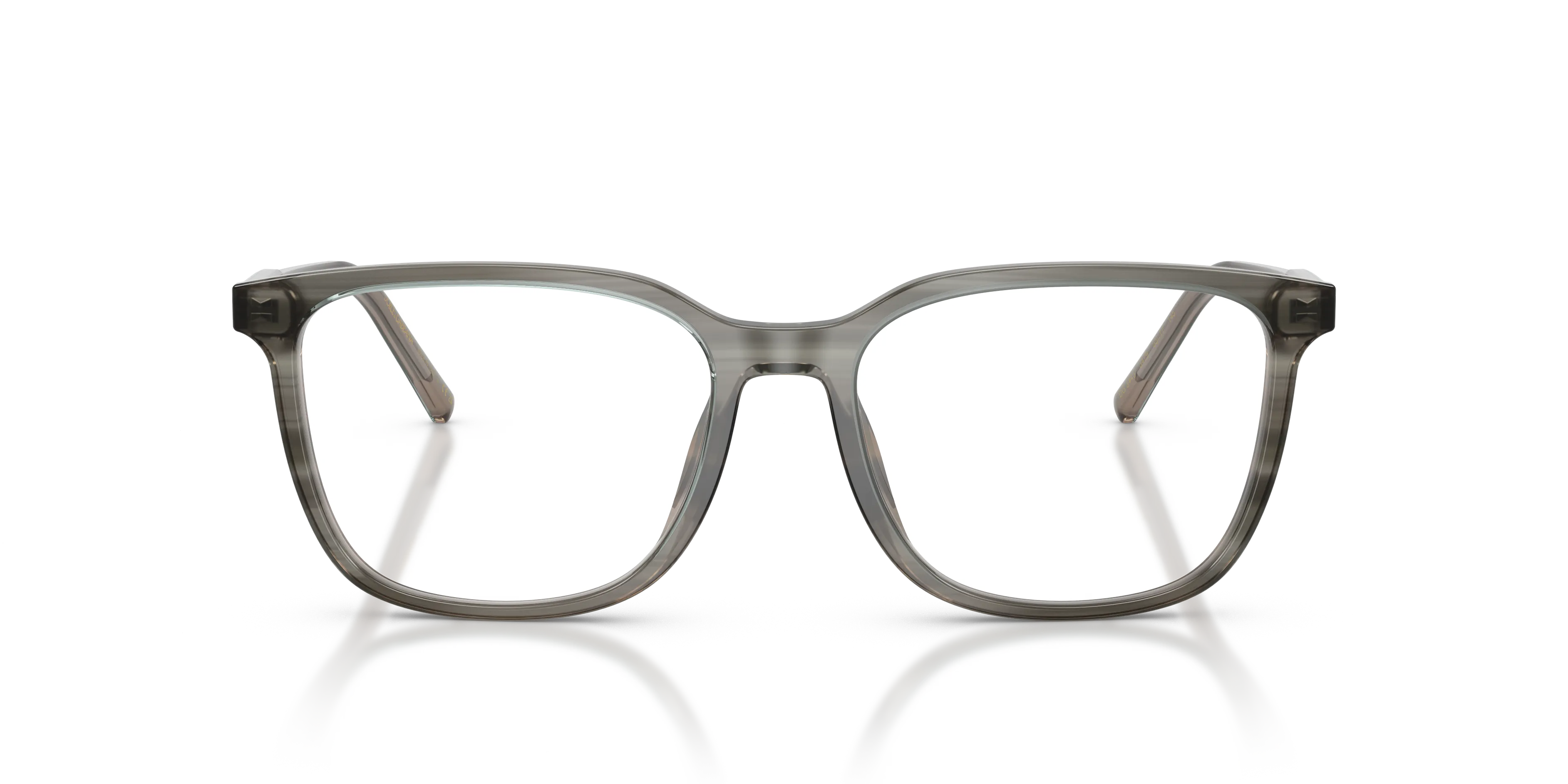 Dolce & Gabbana DG3445 3479 Montature da vista Acetato Grigio Trasparente Squadrata Normale - immagine 3