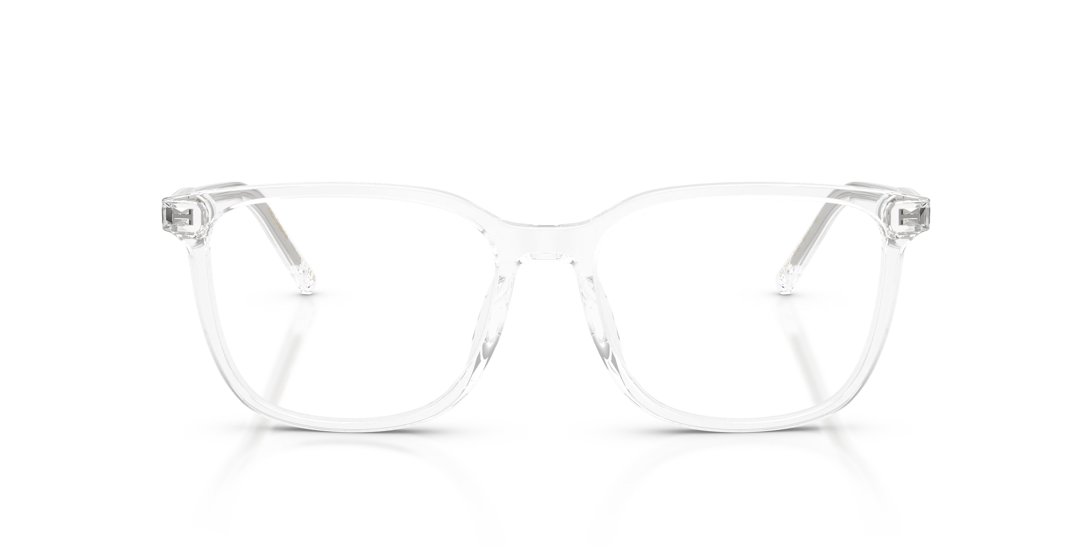 Dolce & Gabbana DG3445 3133 Montature da vista Acetato Trasparente Trasparente Squadrata Normale - immagine 3