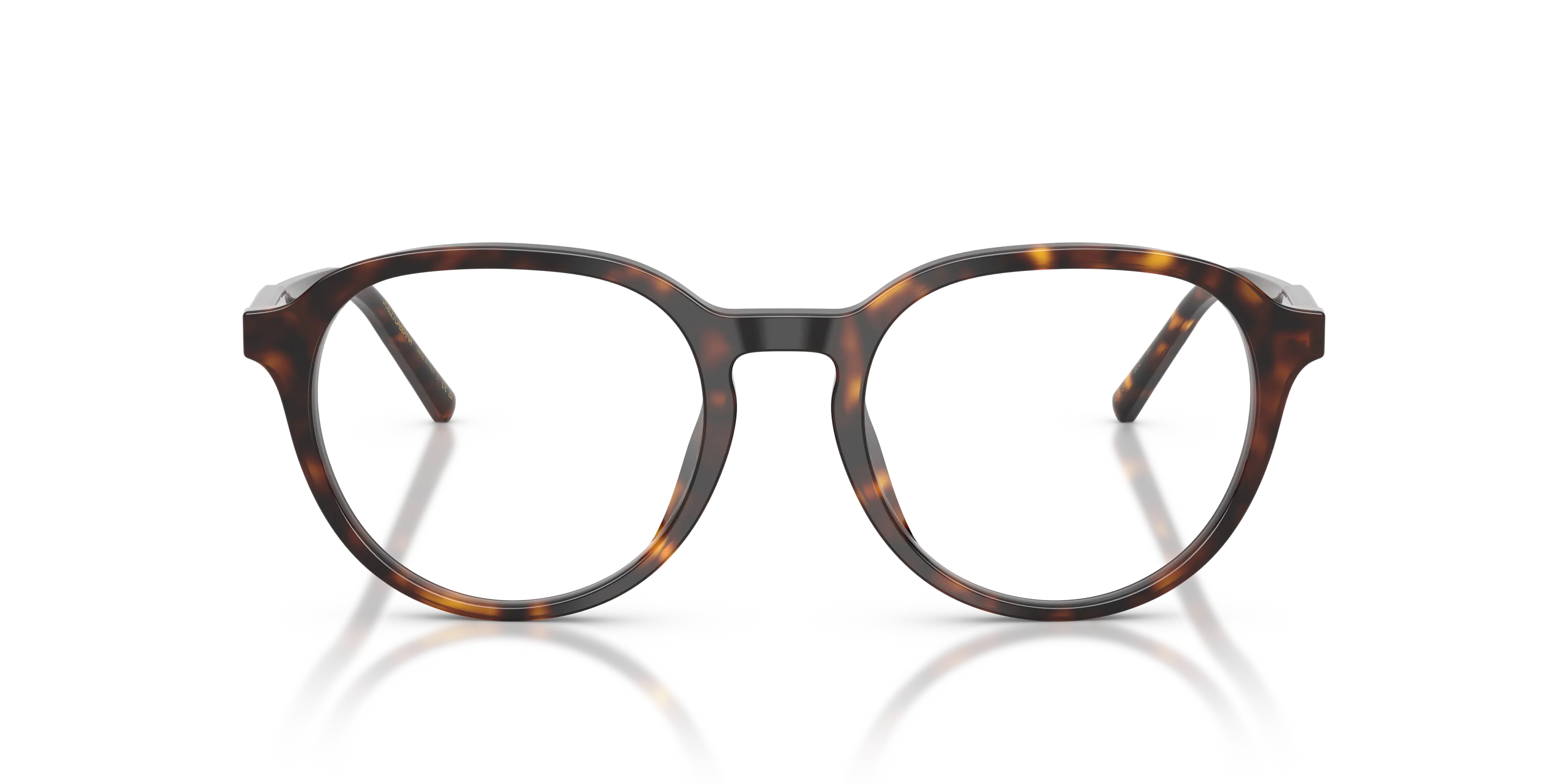 Dolce & Gabbana DG3444 502 Montature da vista Acetato Tartaruga Trasparente Pantos Normale - immagine 3
