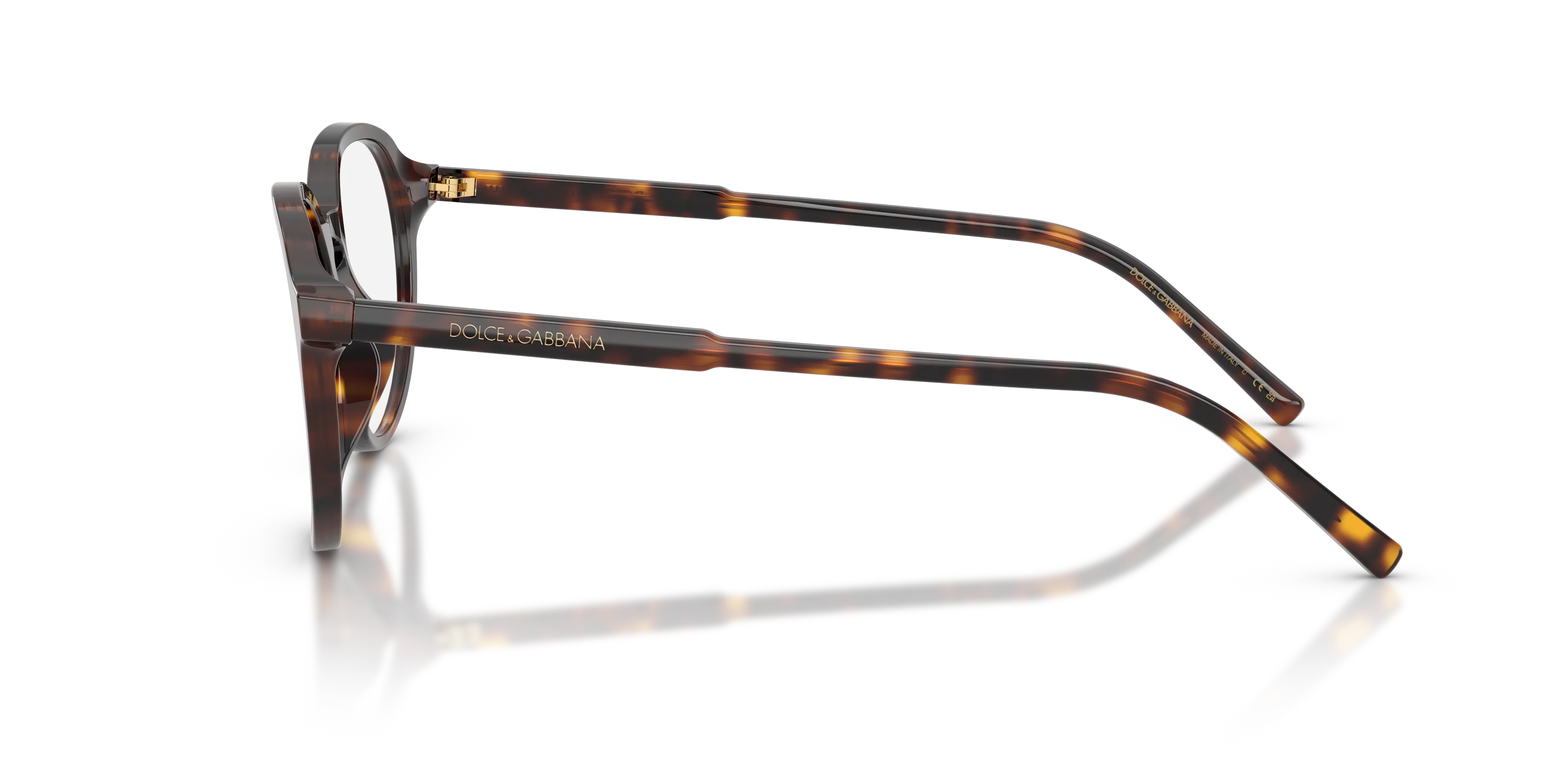 Dolce & Gabbana DG3444 502 Montature da vista Acetato Tartaruga Trasparente Pantos Normale - immagine 4