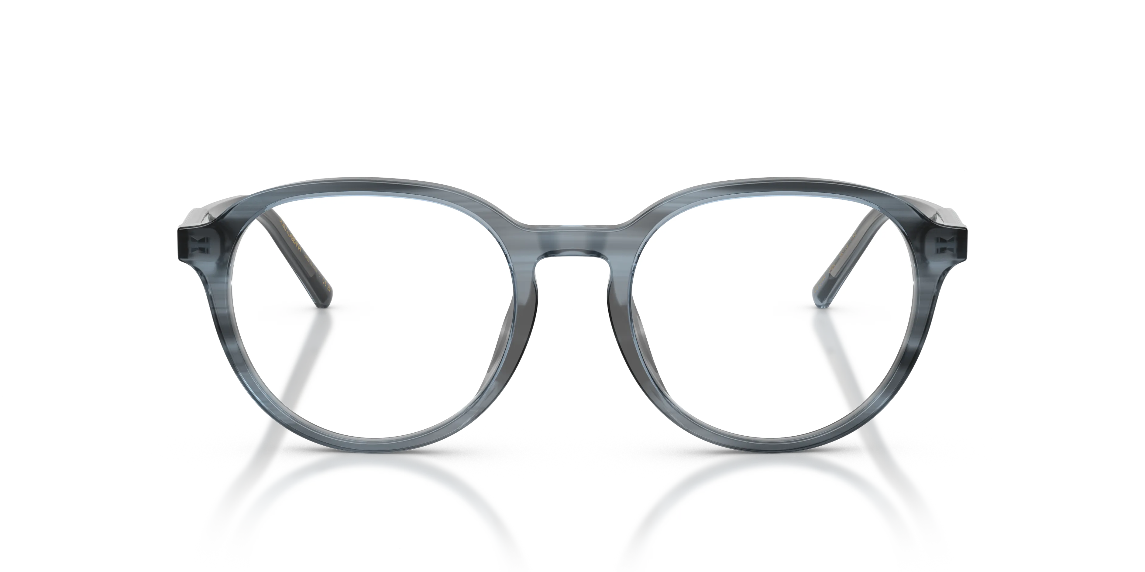Dolce & Gabbana DG3444 3482 Montature da vista Acetato Blu Trasparente Pantos Normale - immagine 3