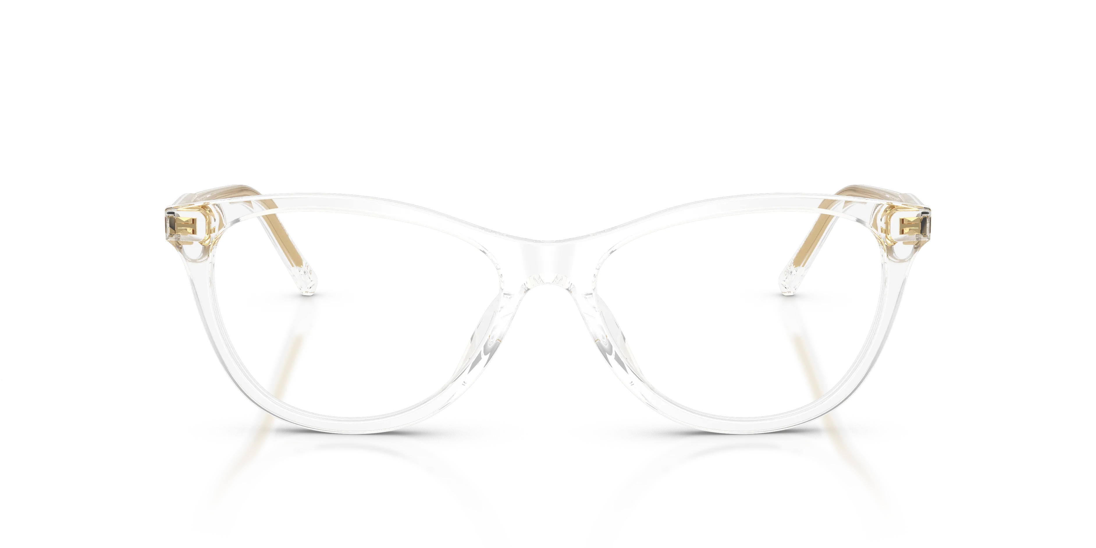 Dolce & Gabbana DG3443 3133 Montature da vista Acetato Trasparente Trasparente Cat Eye Normale - immagine 3