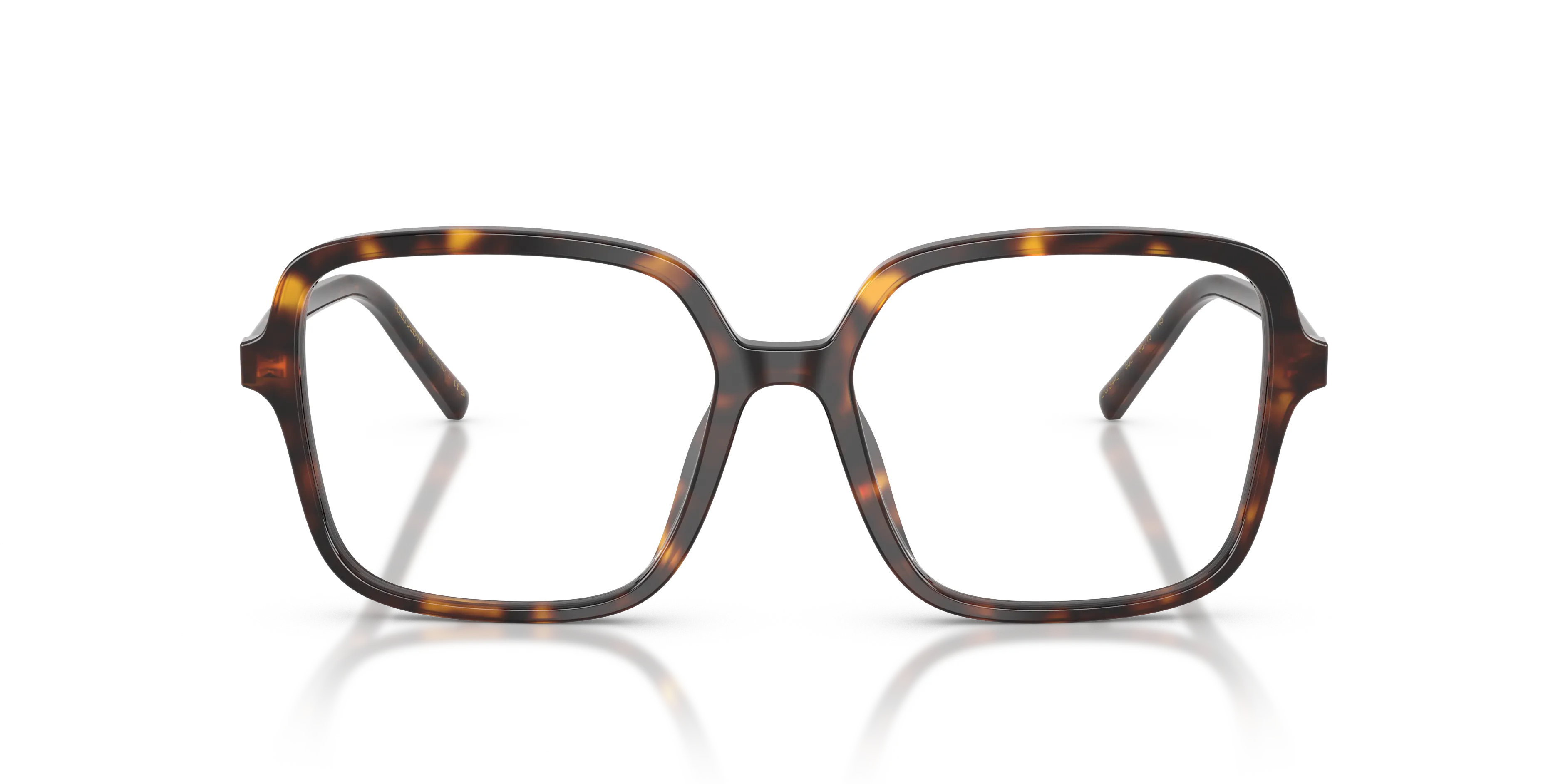 Dolce & Gabbana DG3442 502 Montature da vista Acetato Tartaruga Trasparente Squadrata Normale - immagine 3