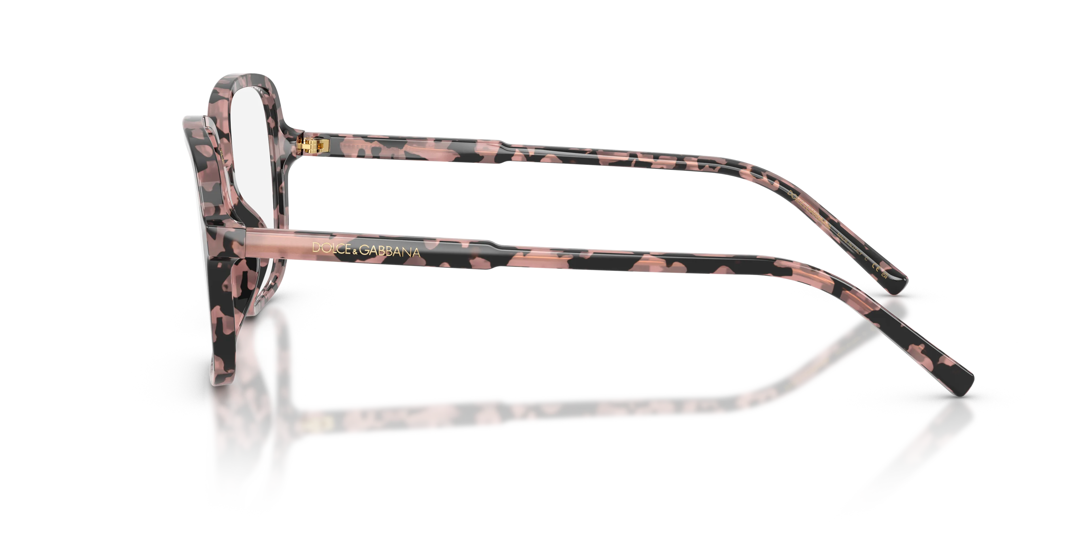 Dolce & Gabbana DG3442 3476 Montature da vista Acetato Tartaruga Trasparente Squadrata Normale - immagine 4