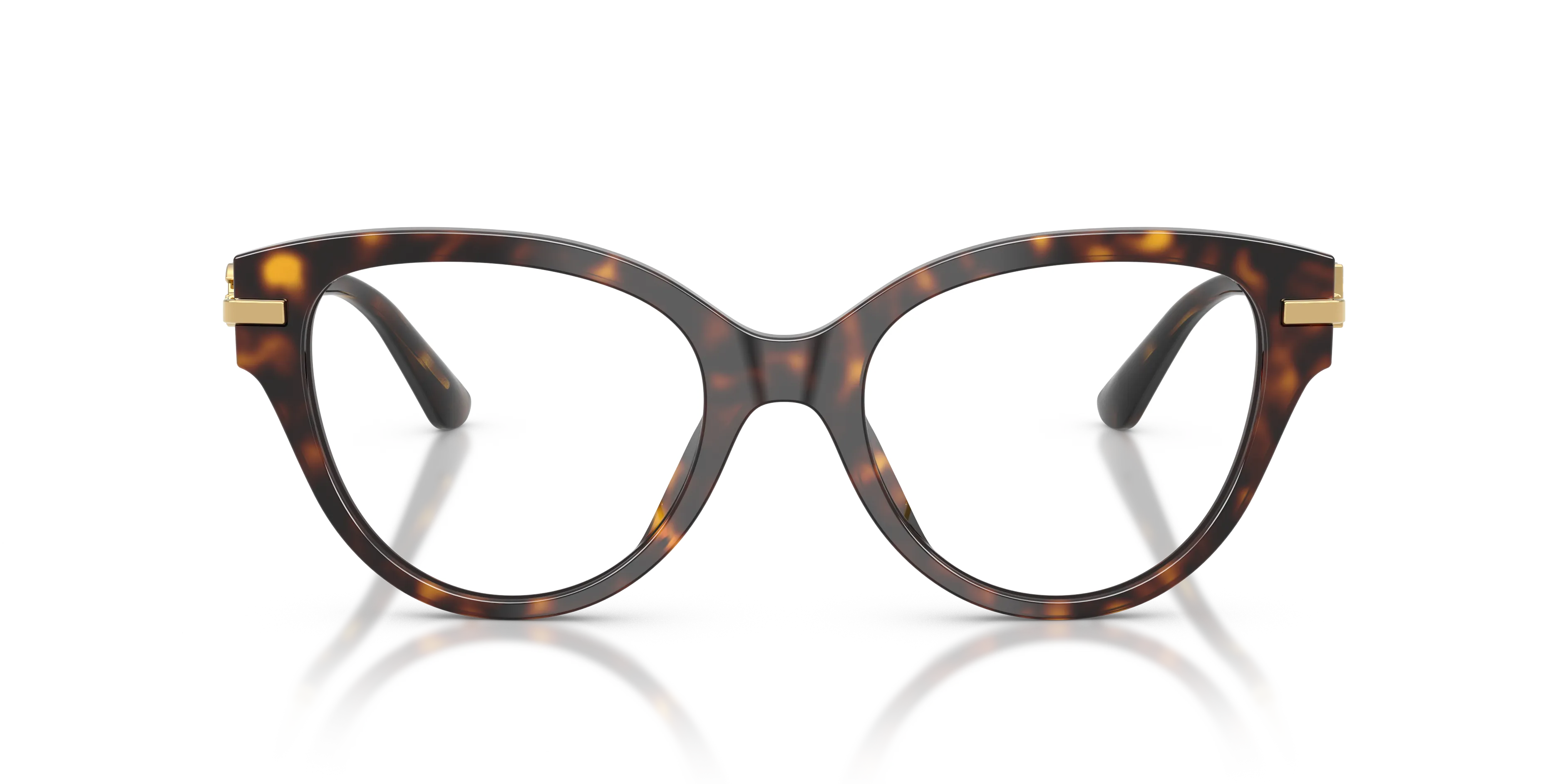 Dolce & Gabbana DG3438 502 Montature da vista Acetato Tartaruga Trasparente Farfalla Normale - immagine 3